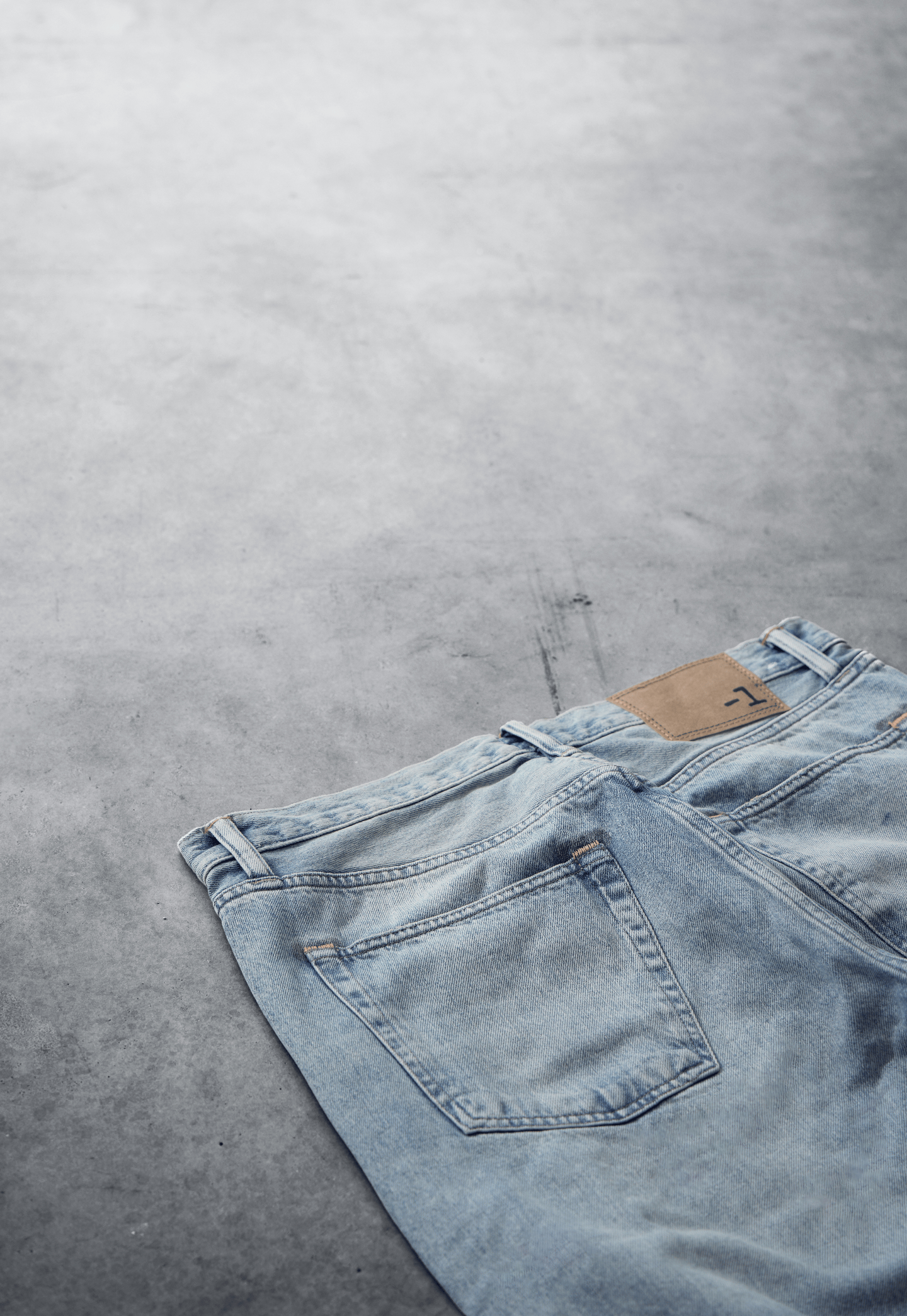 ג'ינס ארוך לגברים Sky Blue - Regular Fit