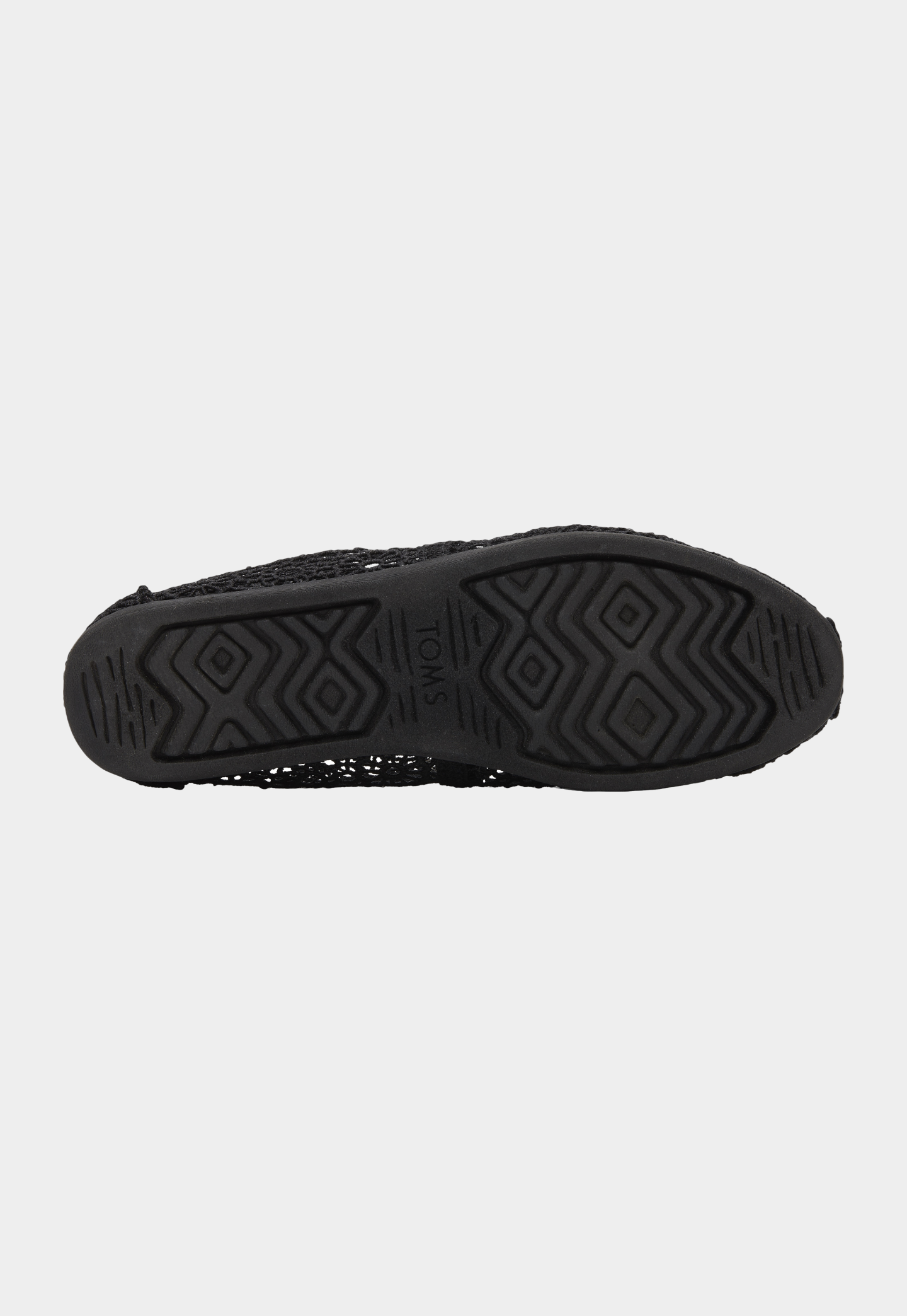 Dark Slate Gray אספדריל לנשים Alpargata Moroccan Crochet TOMS
