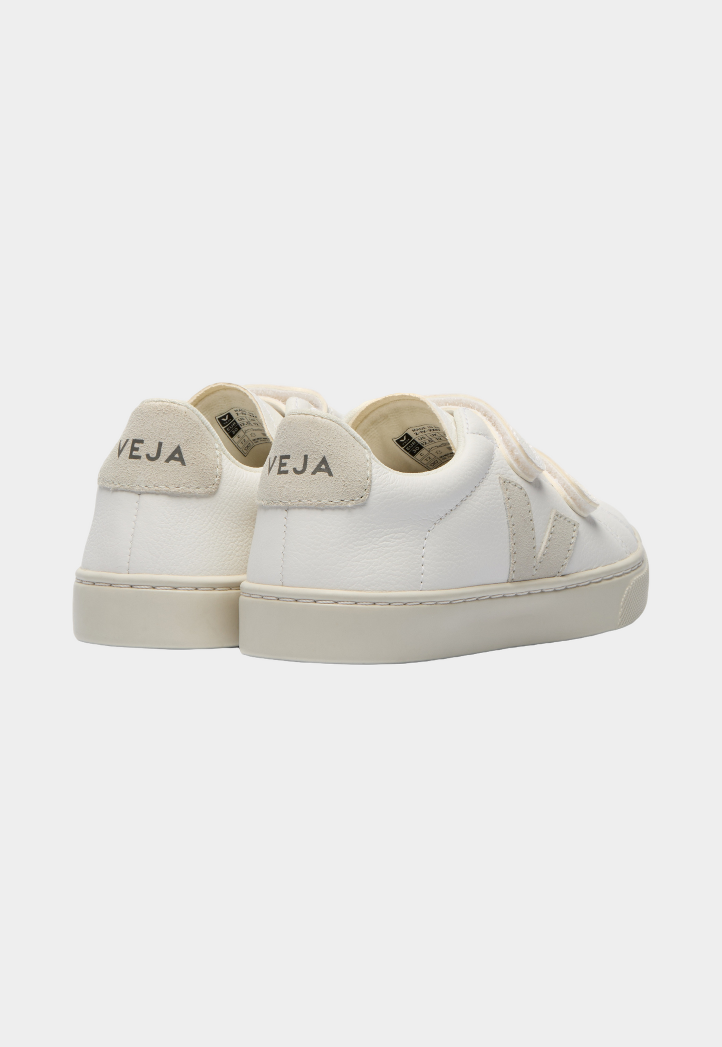 Lavender סניקרס עם סגירת סקוצ'ים לילדים Veja Small Esplar VEJA
