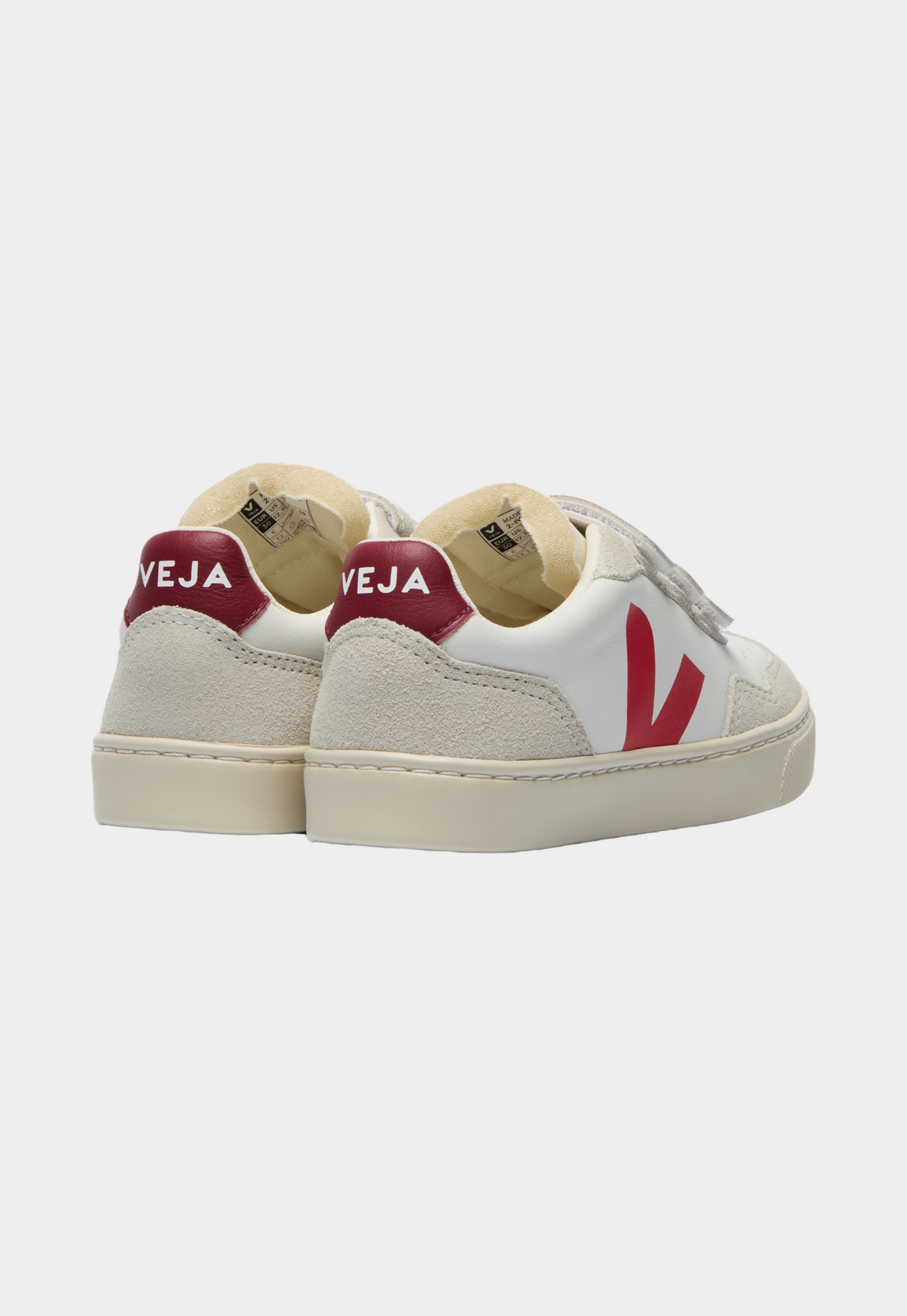 Lavender סניקרס עם סגירת סקוצ'ים לתינוקות Veja Small V-90 VEJA