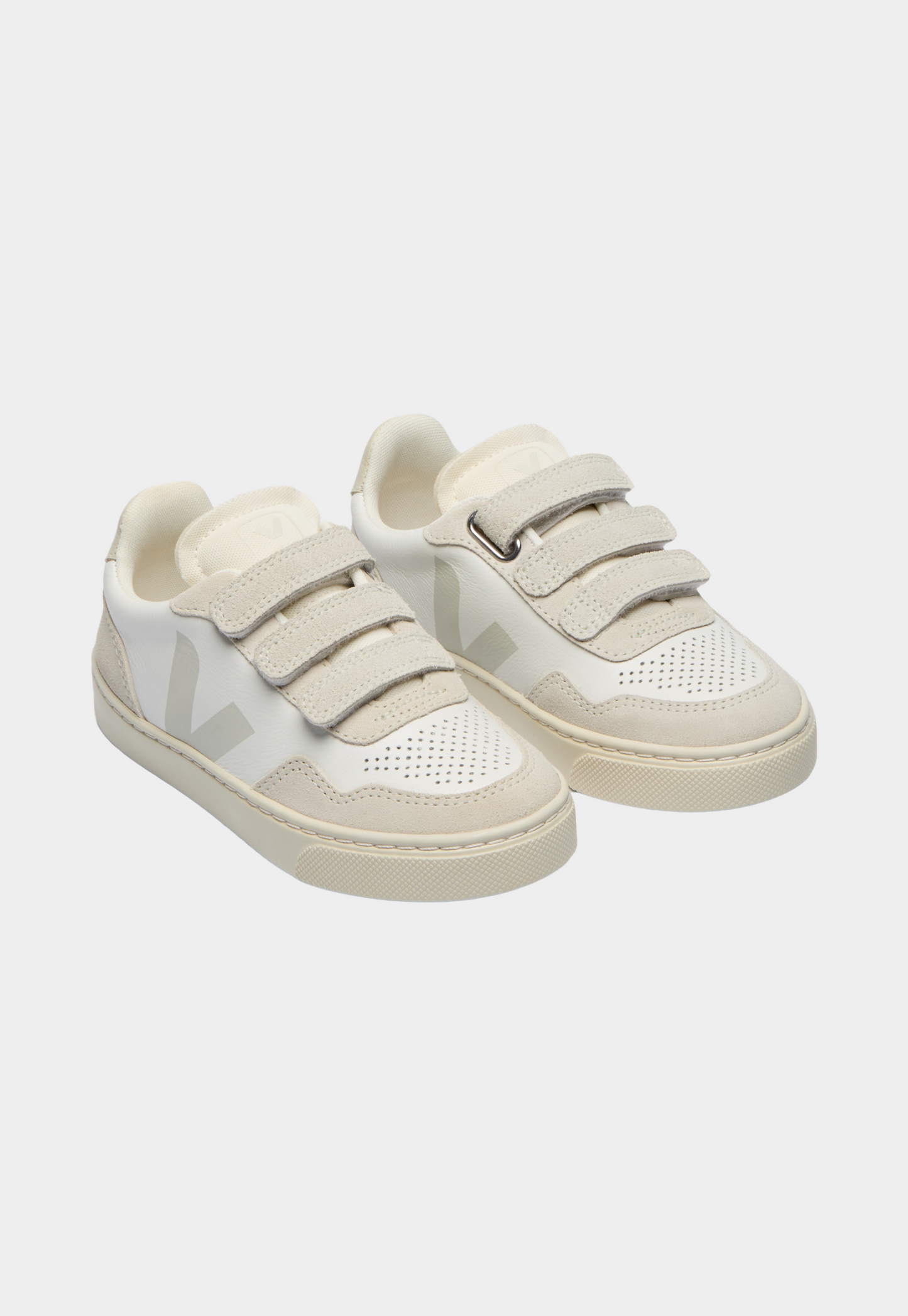Lavender סניקרס עם סגירת סקוצ'ים לילדים Veja Small V-90 VEJA
