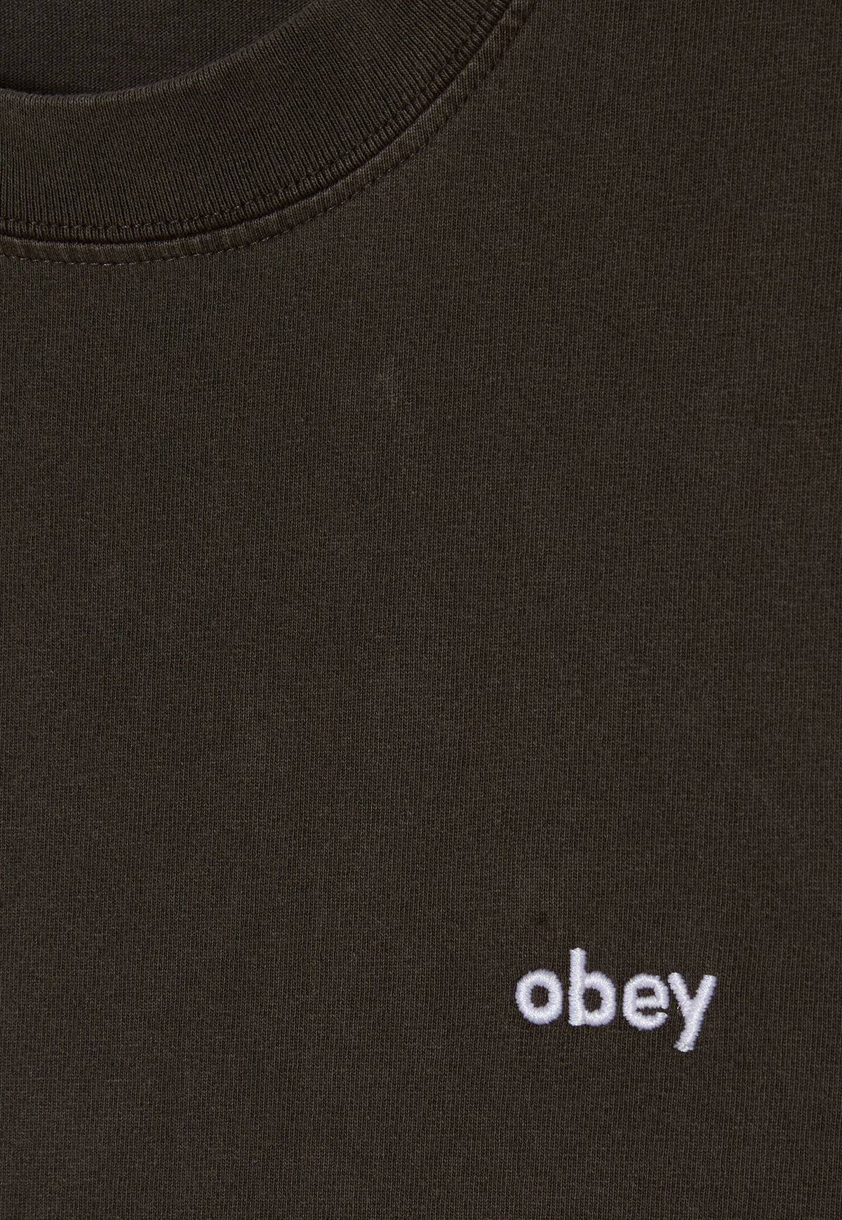 Dark Slate Gray טי שירט גברים Lowercase Pigment OBEY
