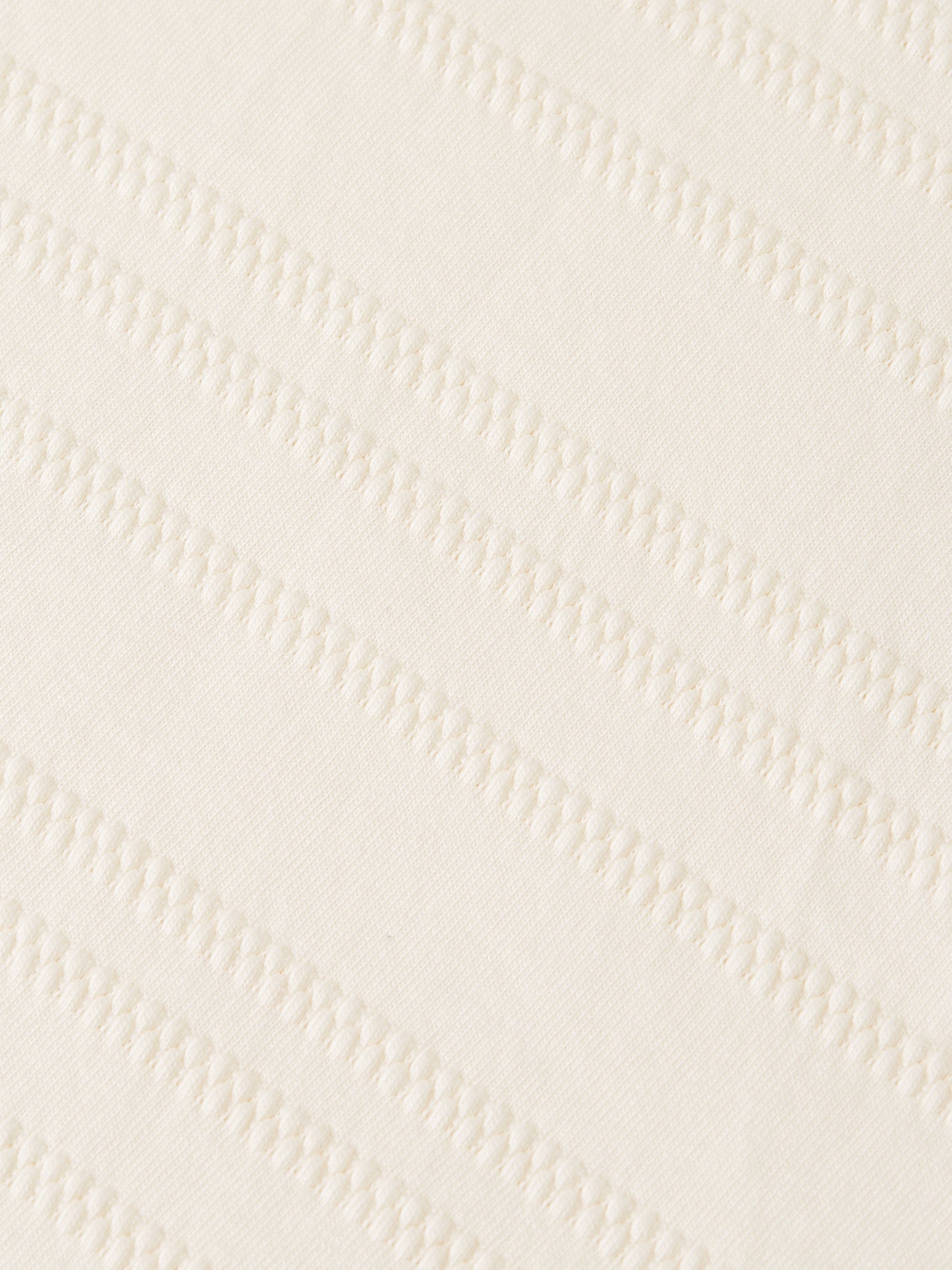 Antique White טי שירט קצרה לגברים Textured Jacquard SCOTCH & SODA