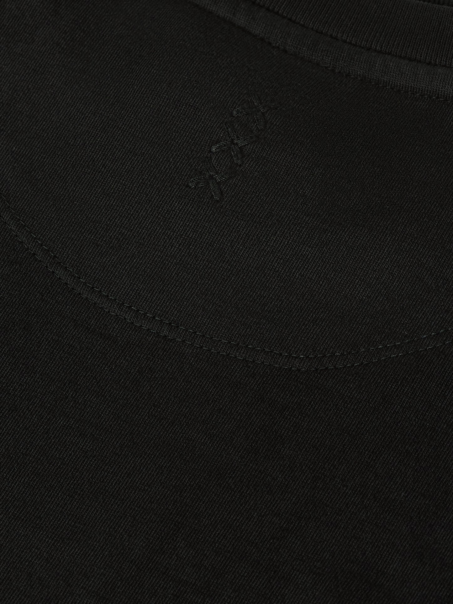 Black טי שירט קצרה לגברים 3 Crosses SCOTCH & SODA
