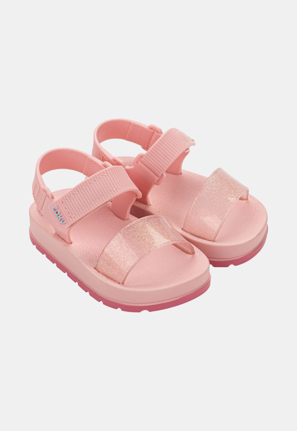 White Smoke סנדלים עם סגירת סקוץ' | ילדים Moderninha ZAXY