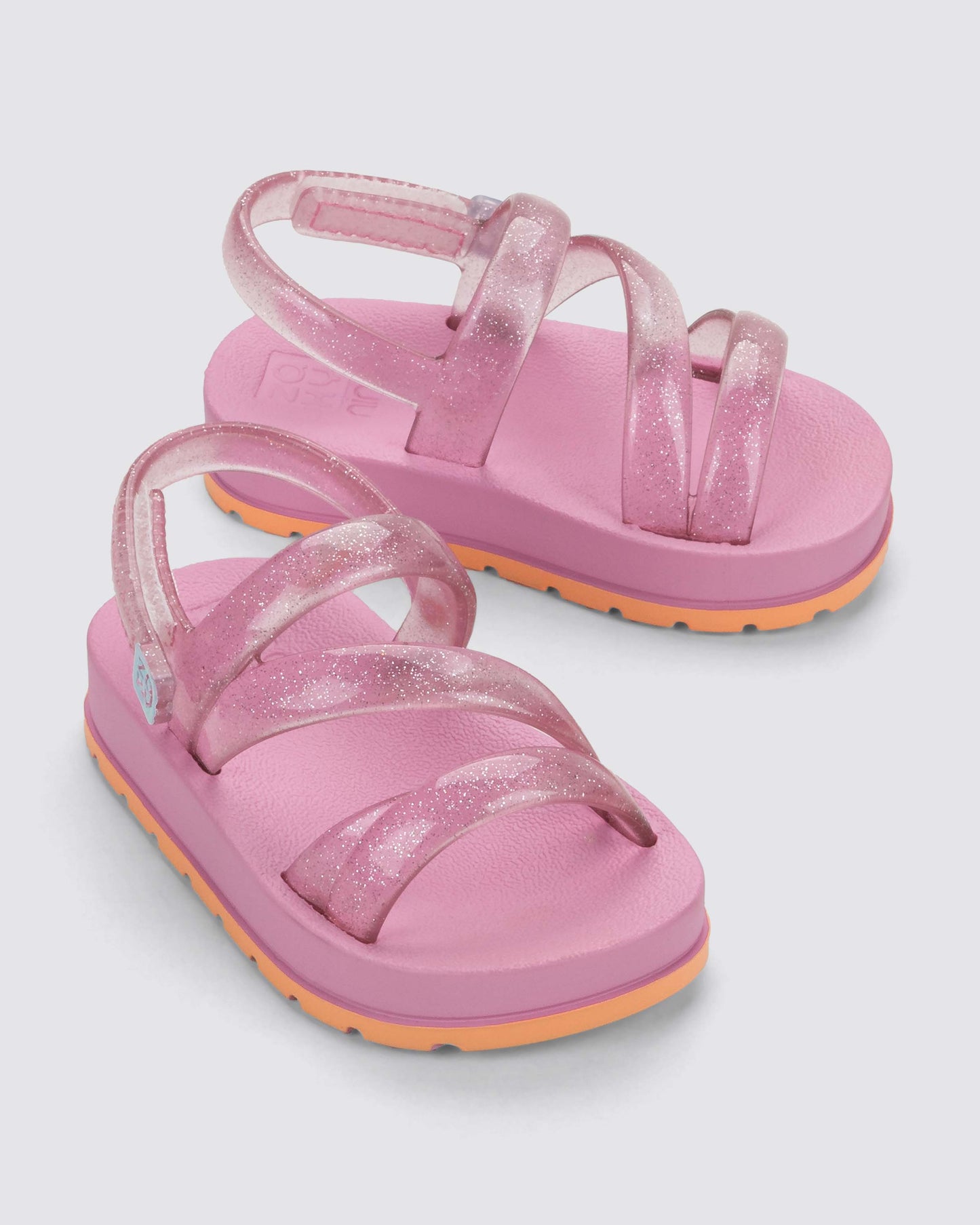Lavender סנדלי גומי מנצנצים לתינוקות Glitte ZAXY