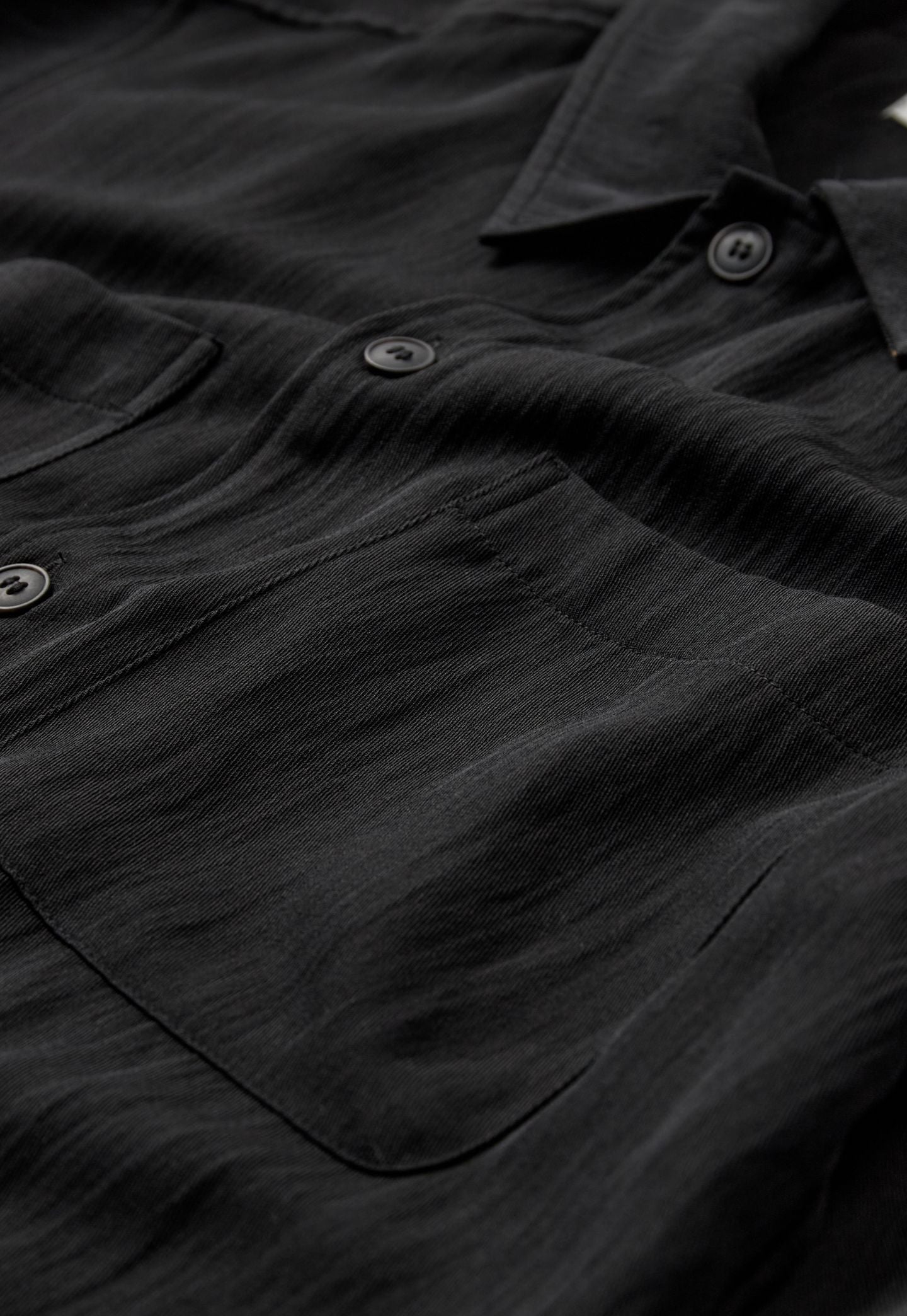 Dark Slate Gray חולצה מכופתרת קצרה לגברים Lennon 4572 MINIMUM