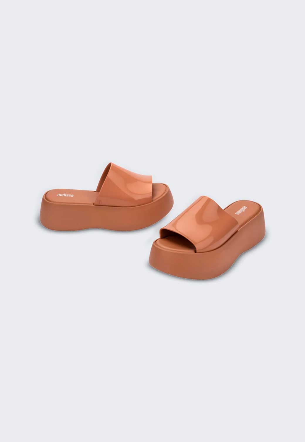 Lavender כפכפי פלטפורמה עם רצועה רחבה לנשים MELISSA