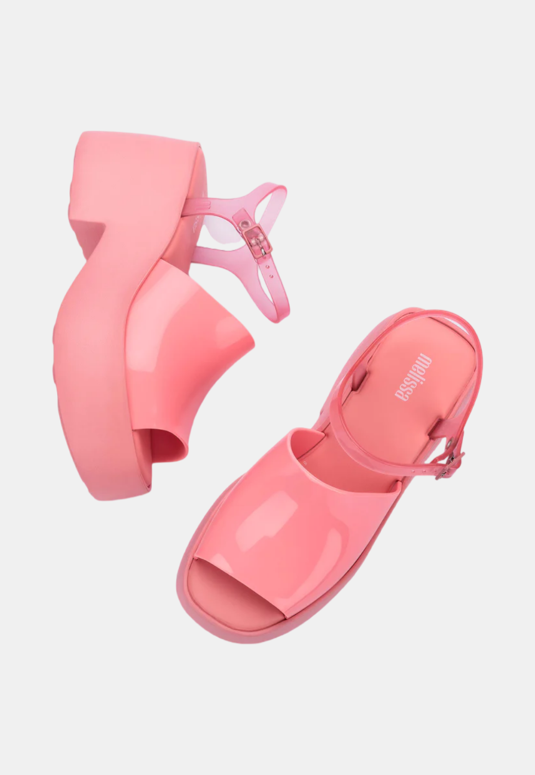 White Smoke סנדלי פלטפורמה לנשים Pose MELISSA