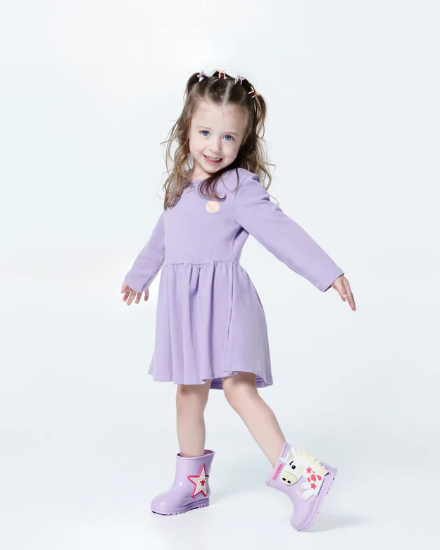 Lavender מגפי גשם לתינוקות Welly Wonderland MELISSA