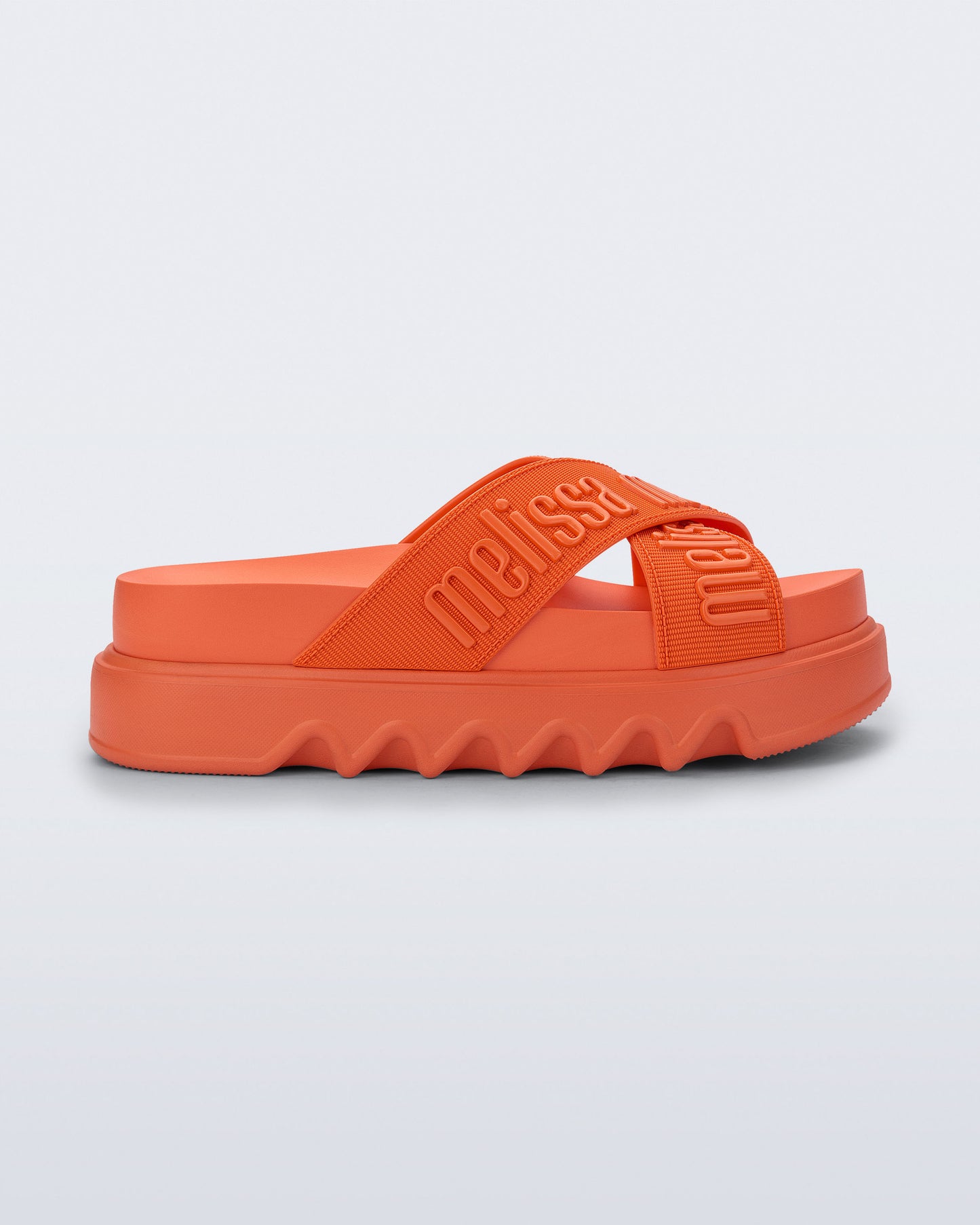 Chocolate סנדלי פלטפורמה Cross M-Lover Platform MELISSA