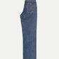 Dark Slate Gray ג'ינס ארוך Clean Eileen 90s Stone NUDIE