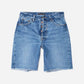Steel Blue ג'ינס קצר לנשים Maud Shorts - Nostalgic Blue NUDIE