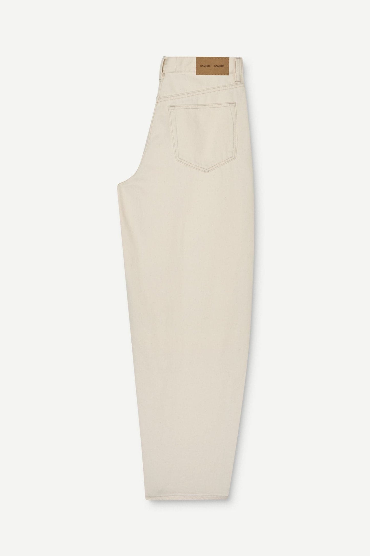 Light Gray ג׳ינס ארוך לנשים Saveyra 16017 - Loose Fit SAMSOE SAMSOE