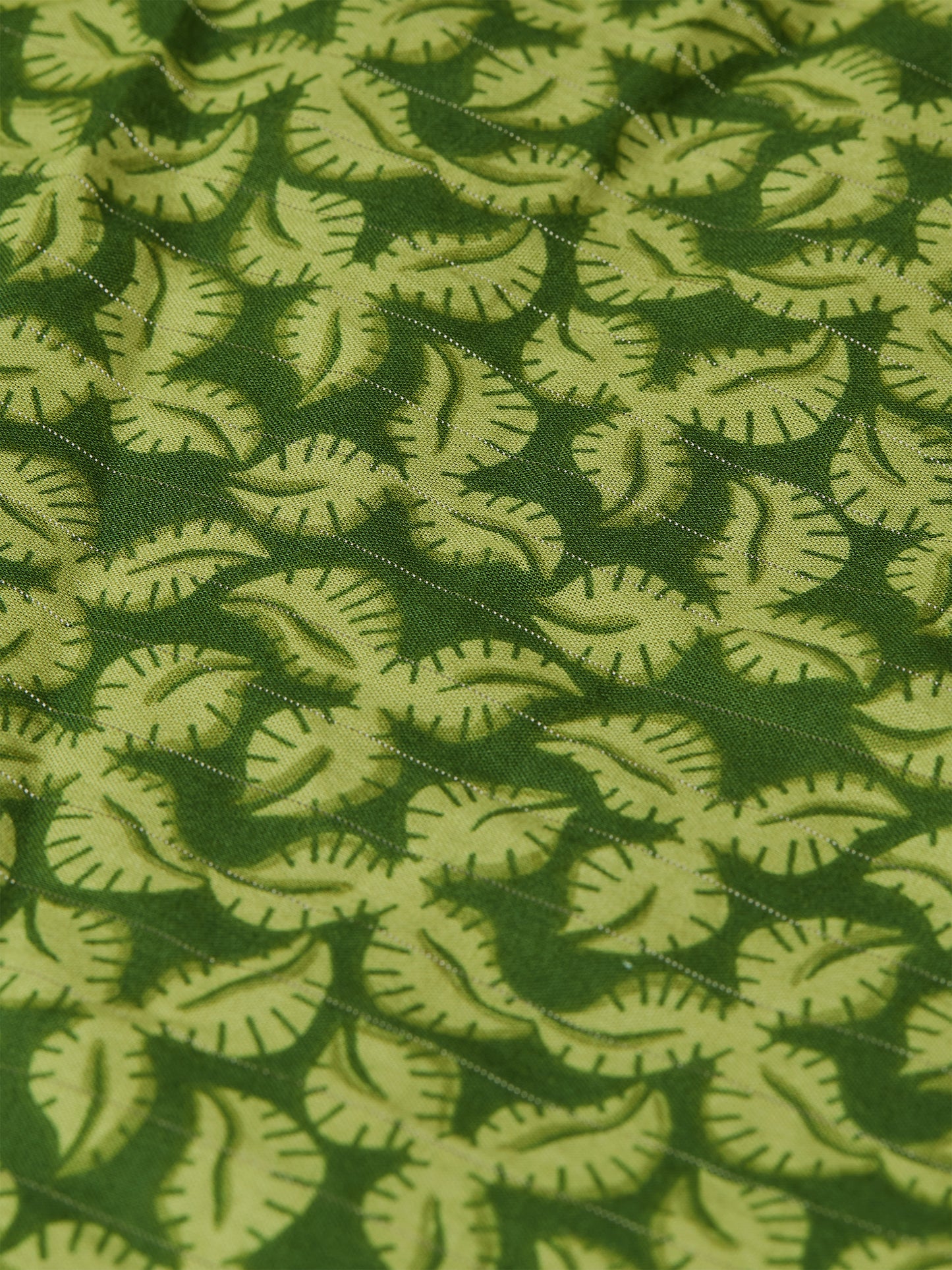 Dark Olive Green מכנסיים קצרים לנשים Printed Cotton Voile Shorts SCOTCH & SODA