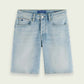Light Gray ג'ינס קצר לגברים Ralston SCOTCH & SODA