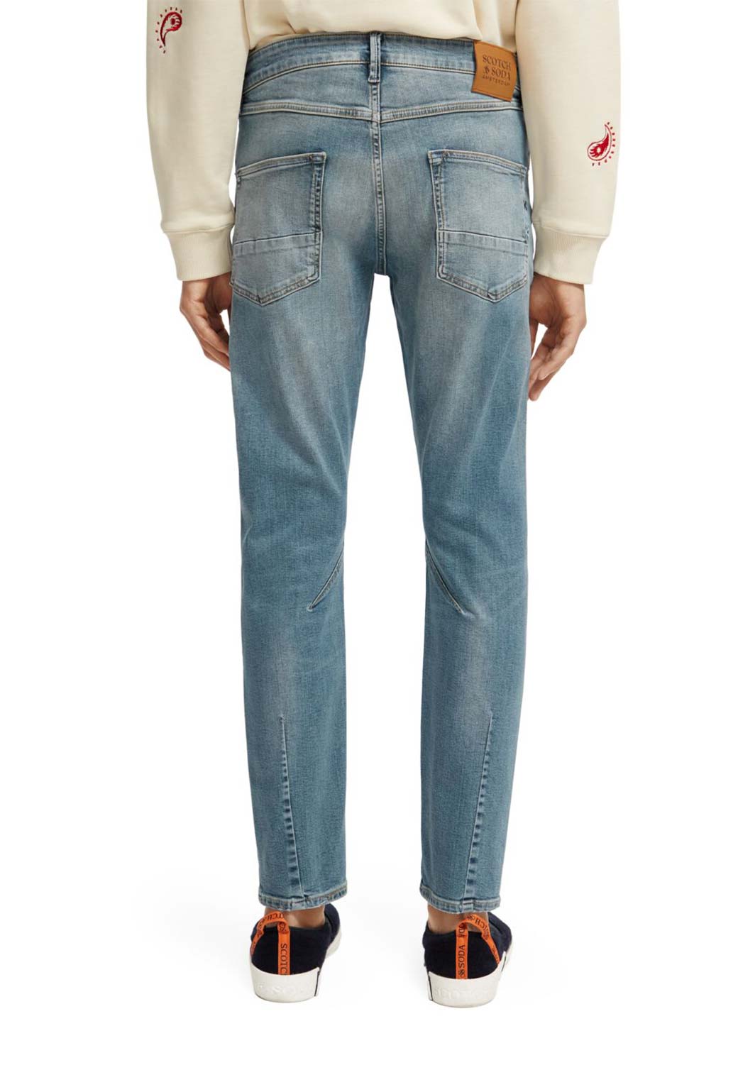 Slate Gray ג'ינס ארוך לגברים The Single SCOTCH & SODA