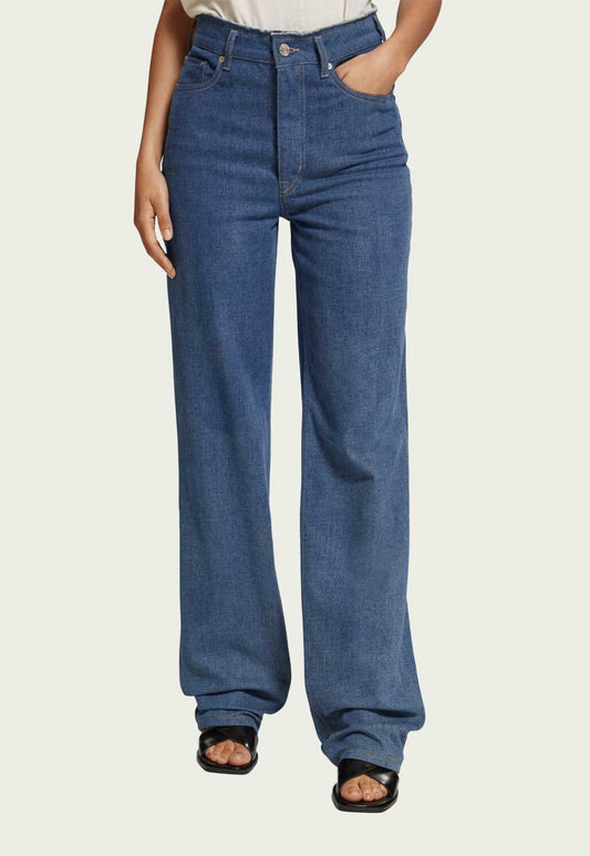 Beige ג'ינס ארוך לנשים The Ripple SCOTCH & SODA