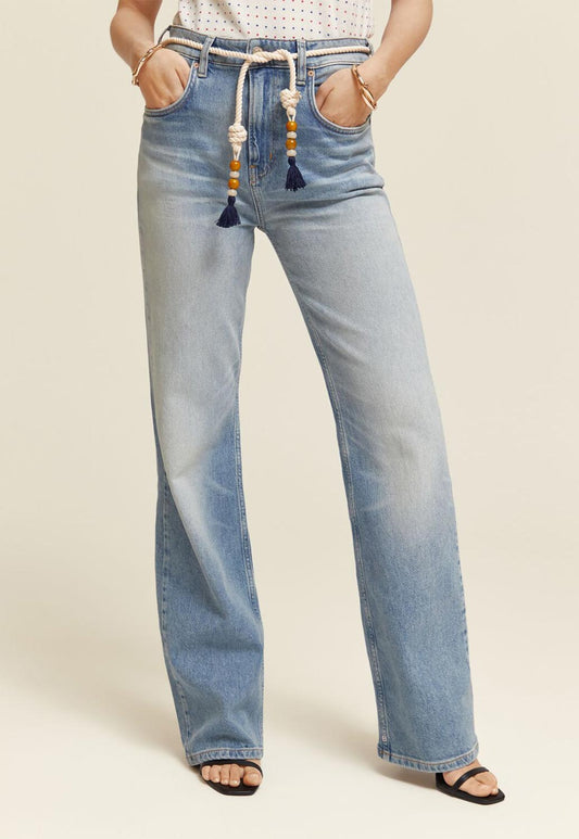 Light Gray ג'ינס ארוך לנשים The Glow SCOTCH & SODA