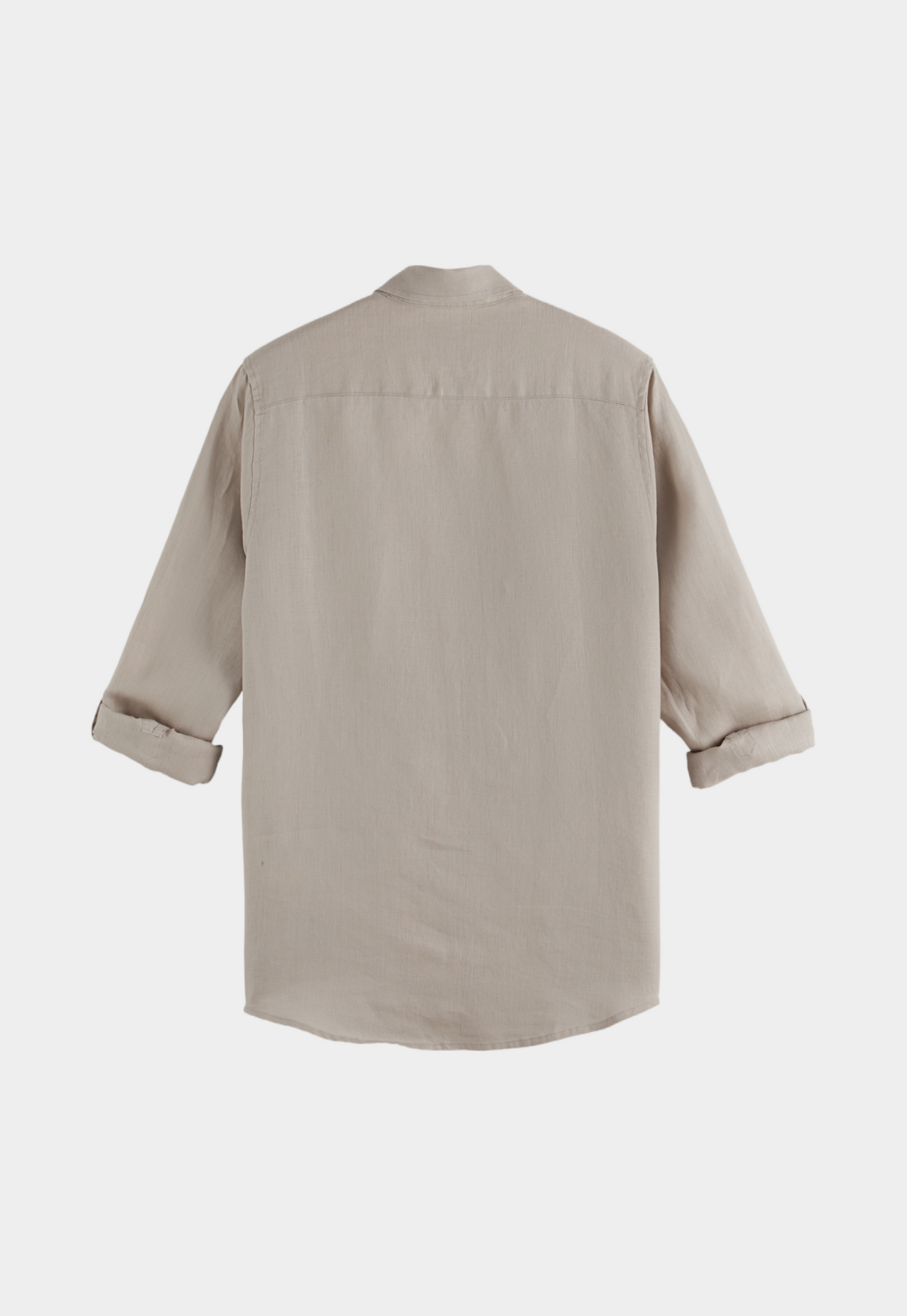 Lavender חולצה מכופתרת פשתן ארוכה לגברים SCOTCH & SODA