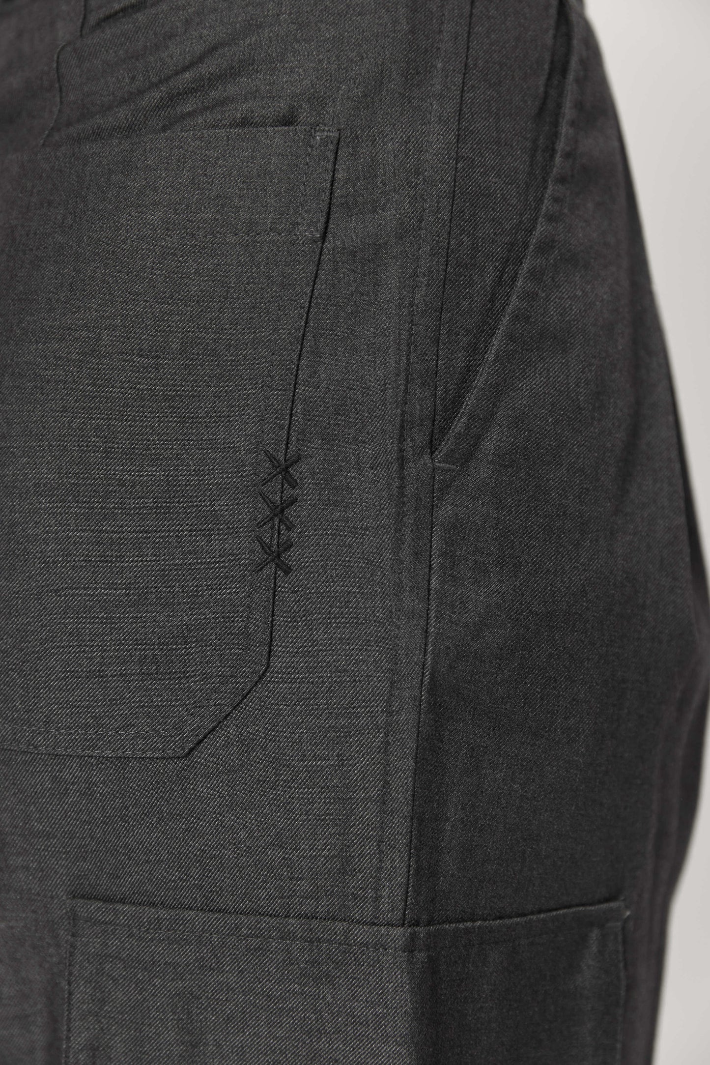 Dark Slate Gray מכנסיים קרגו ארוכים לנשים Faye SCOTCH & SODA