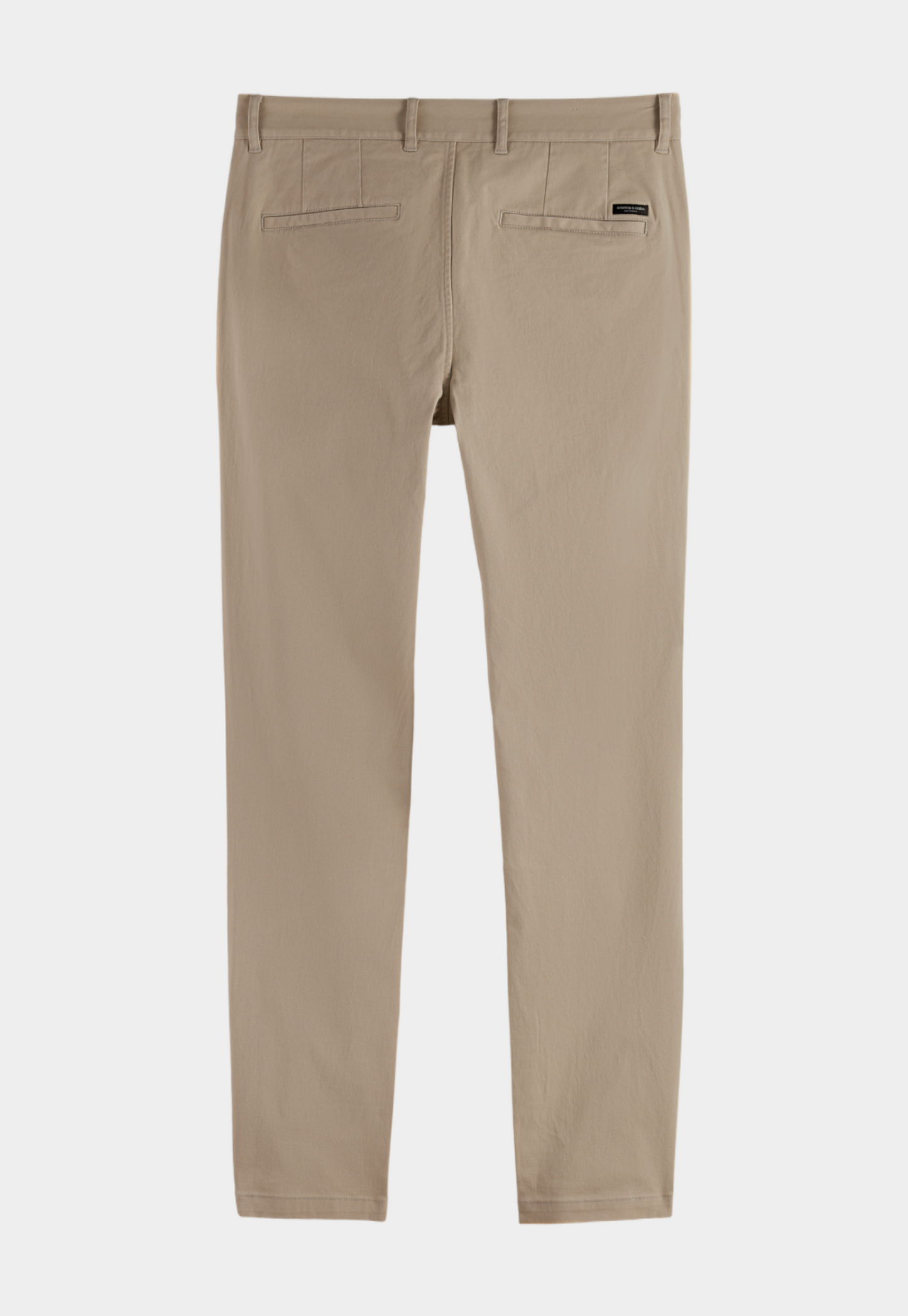 Light Gray מכנסי צ'ינו ארוכים בגזרת Mott SCOTCH & SODA