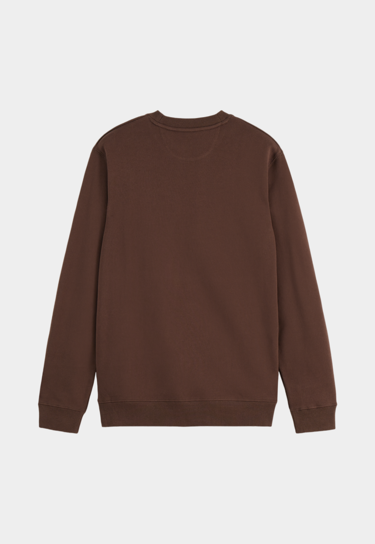 Dark Olive Green סווטשירט לוגו לגברים SCOTCH & SODA