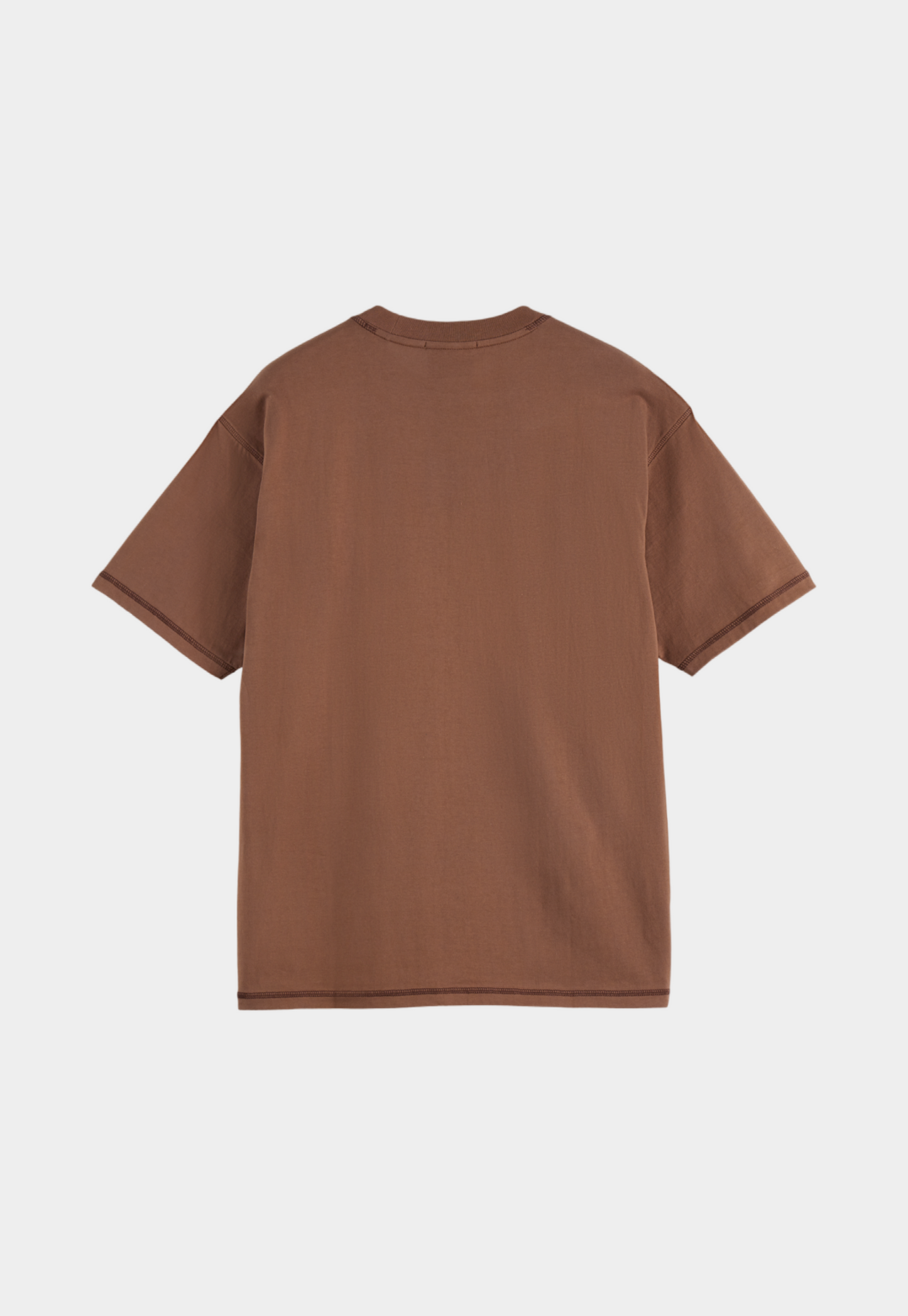 Lavender טי שירט קצרה עם לוגו לגברים SCOTCH & SODA