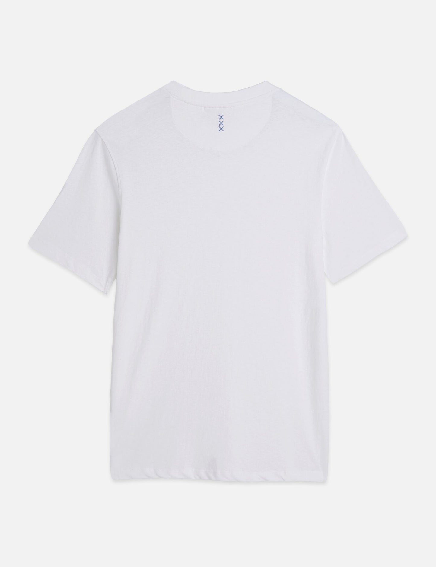 Lavender טי שירט קצרה לגברים Crosses Cottonlinen SCOTCH & SODA
