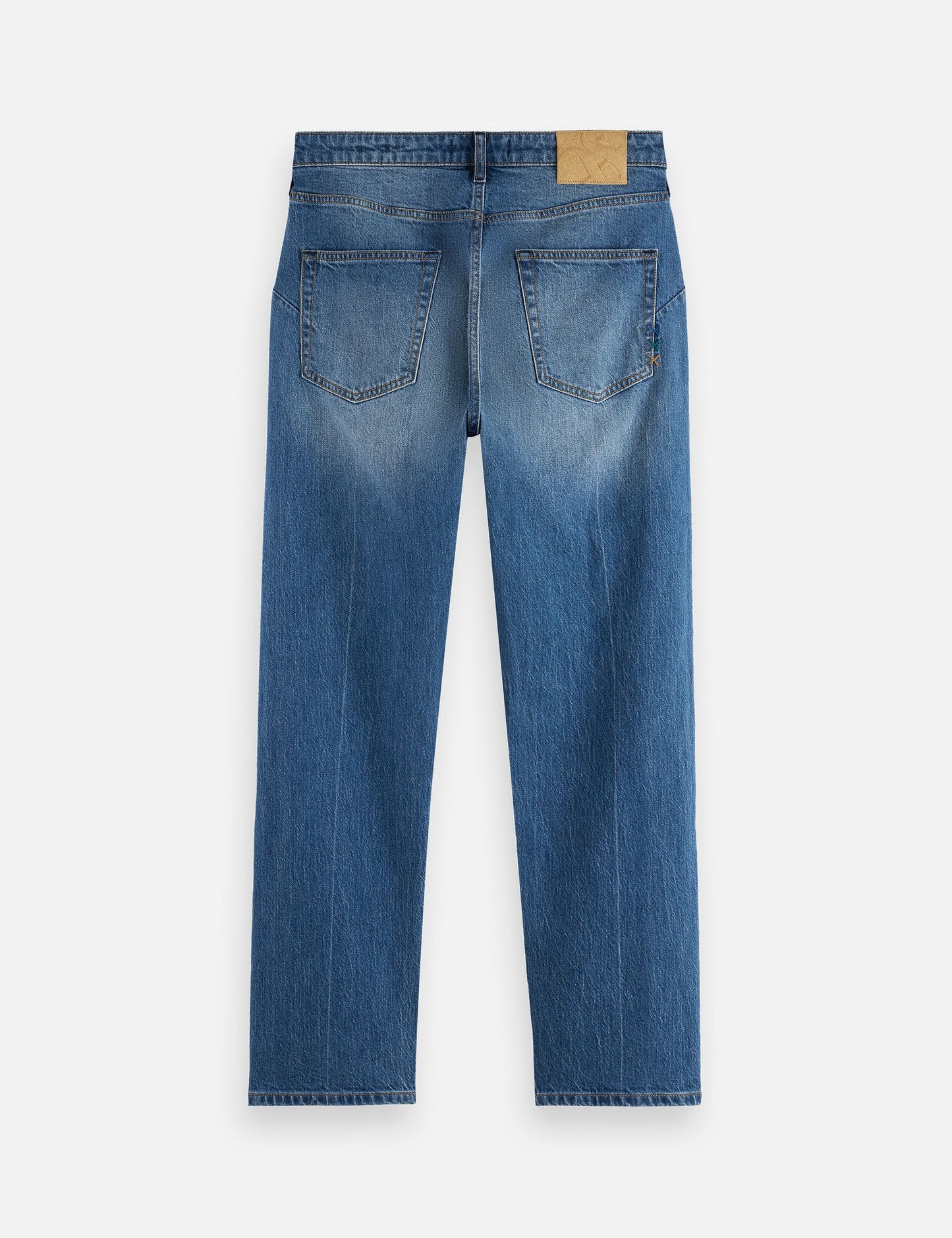 Dark Slate Gray ג׳ינס ארוך לגברים The Zee – Straight Fit SCOTCH & SODA