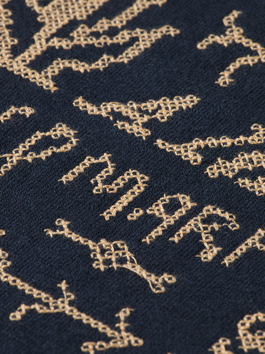 Dark Slate Gray סווטשירט לגברים Cross stitch artwork SCOTCH & SODA