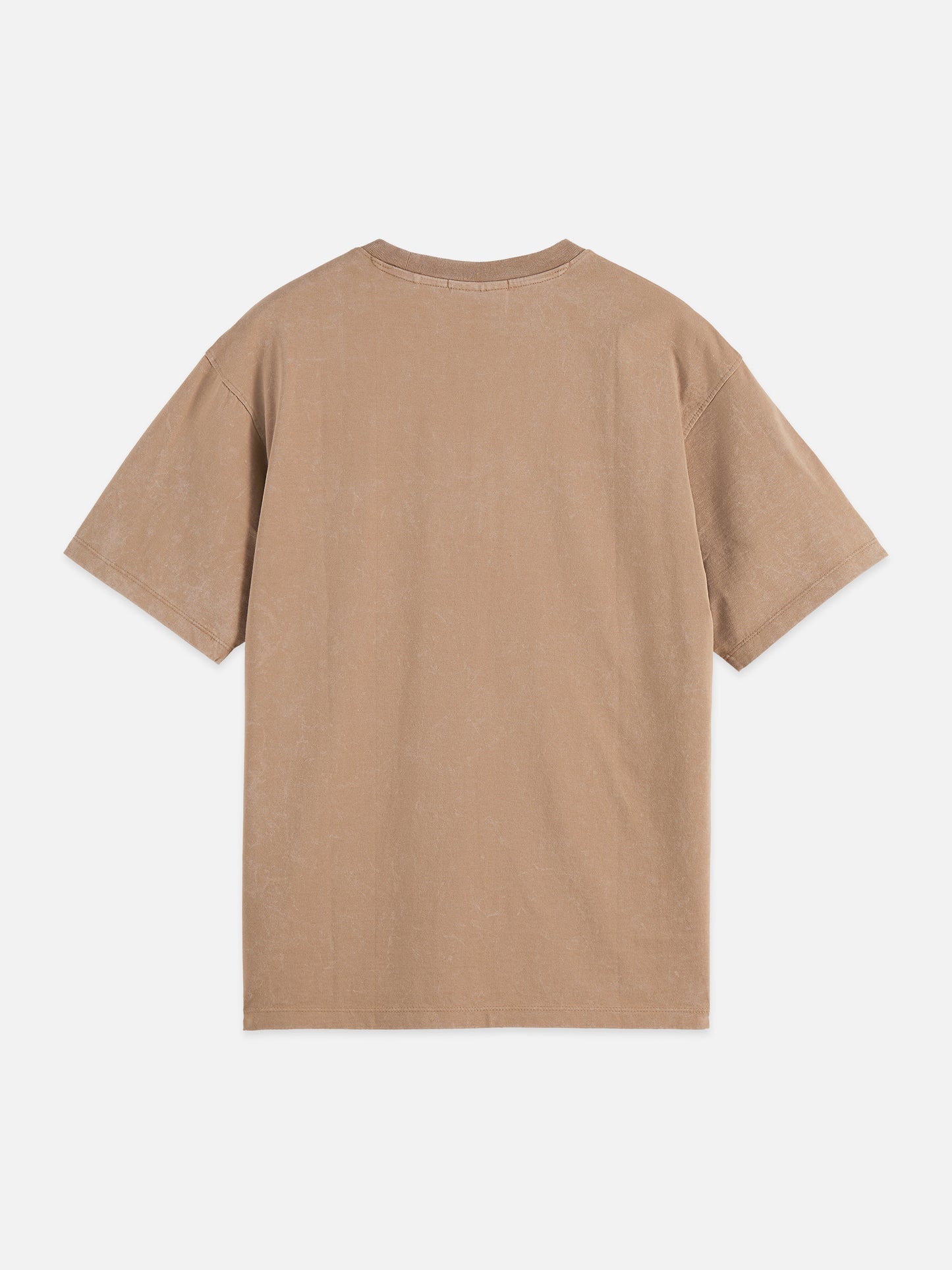 Rosy Brown טי שירט קצרה לגברים Artwork SCOTCH & SODA