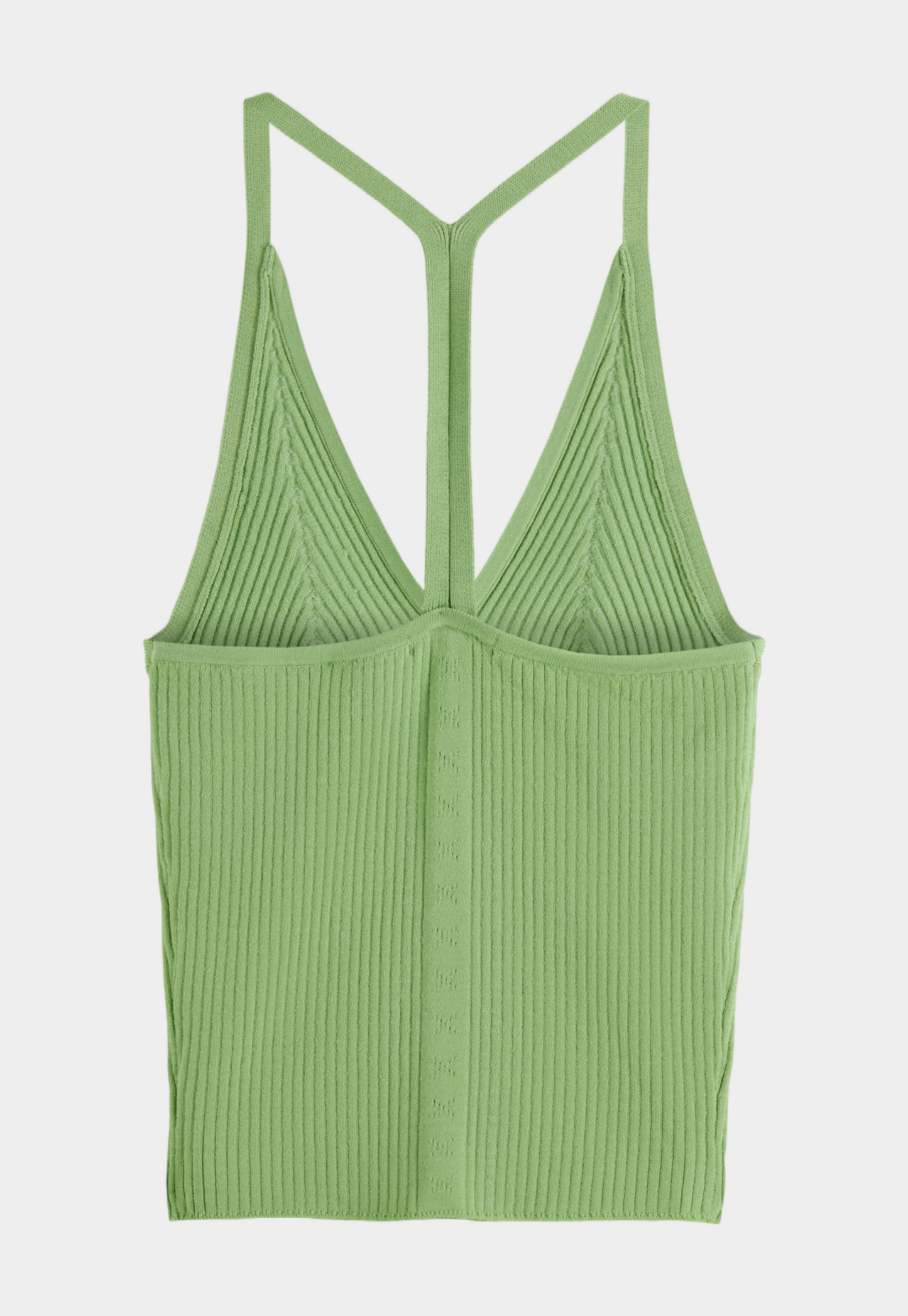 Light Gray גופיית ריב סרוגה לנשים SCOTCH & SODA