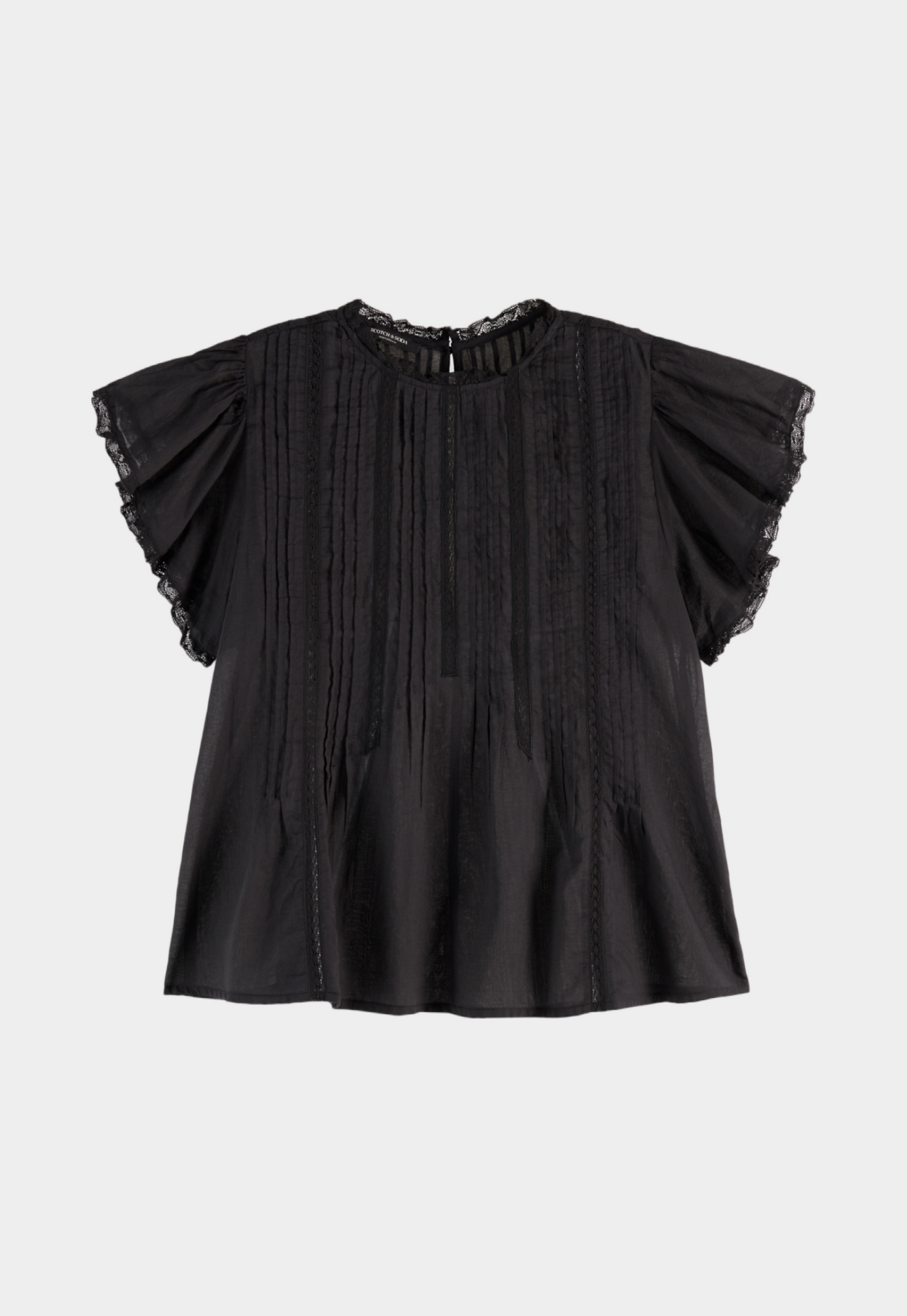 Lavender חולצה קצרה לנשים Butterfly SCOTCH & SODA