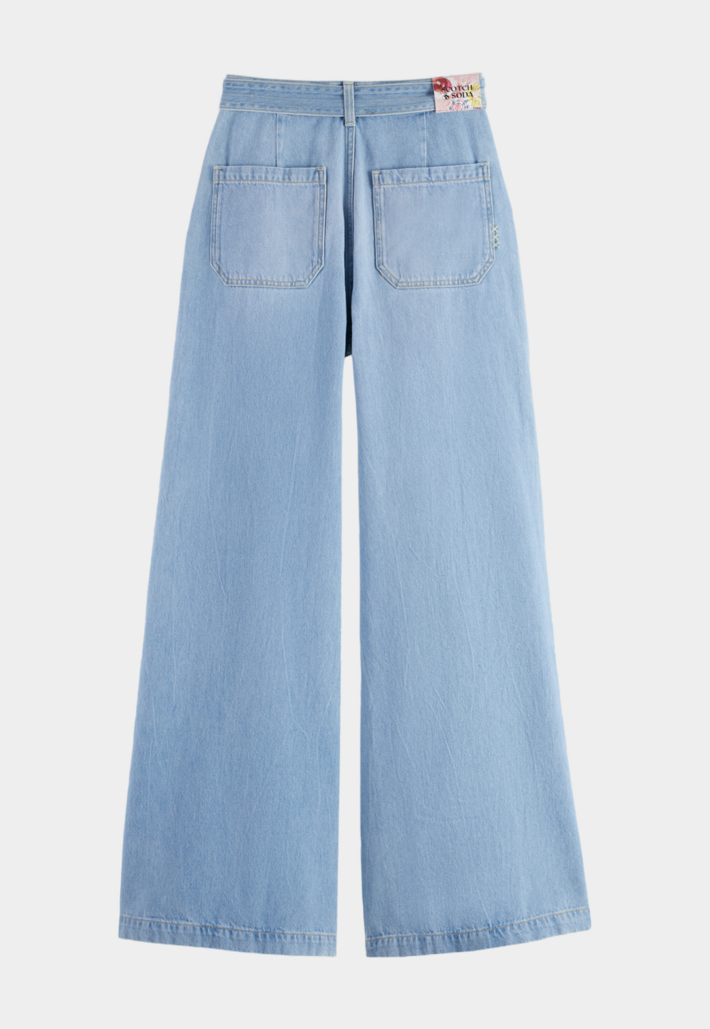 Lavender ג'ינס ארוך לנשים Wide Leg SCOTCH & SODA