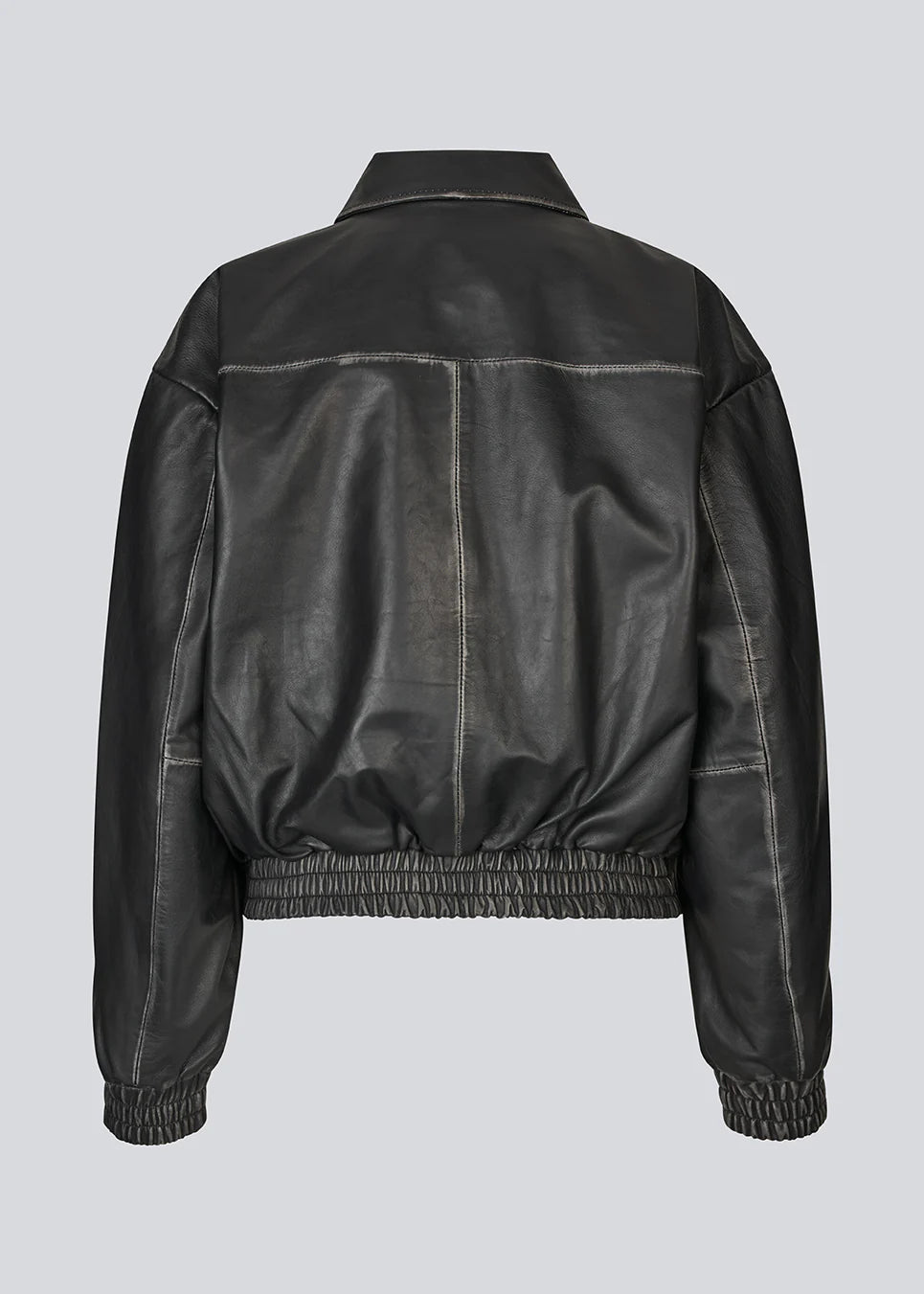 Light Gray ג'קט עור לנשים Opeya MODSTROM