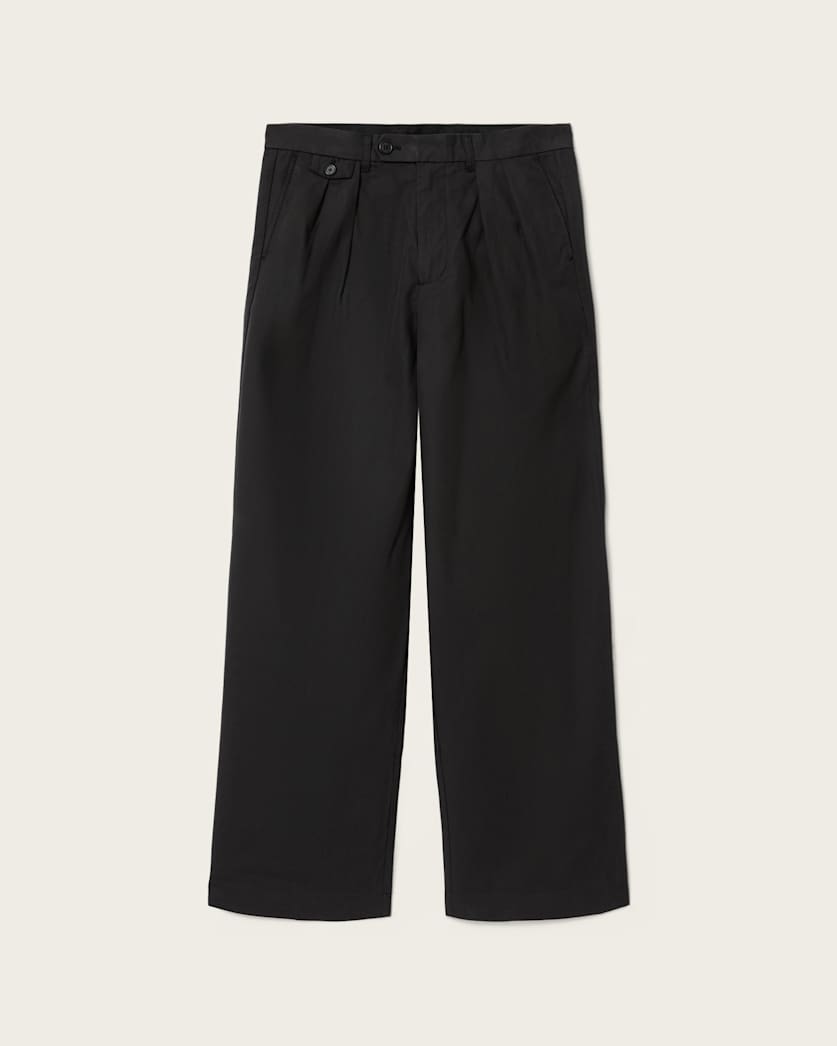 Black מכנסיים ארוכים לגברים Conway ALLSAINTS