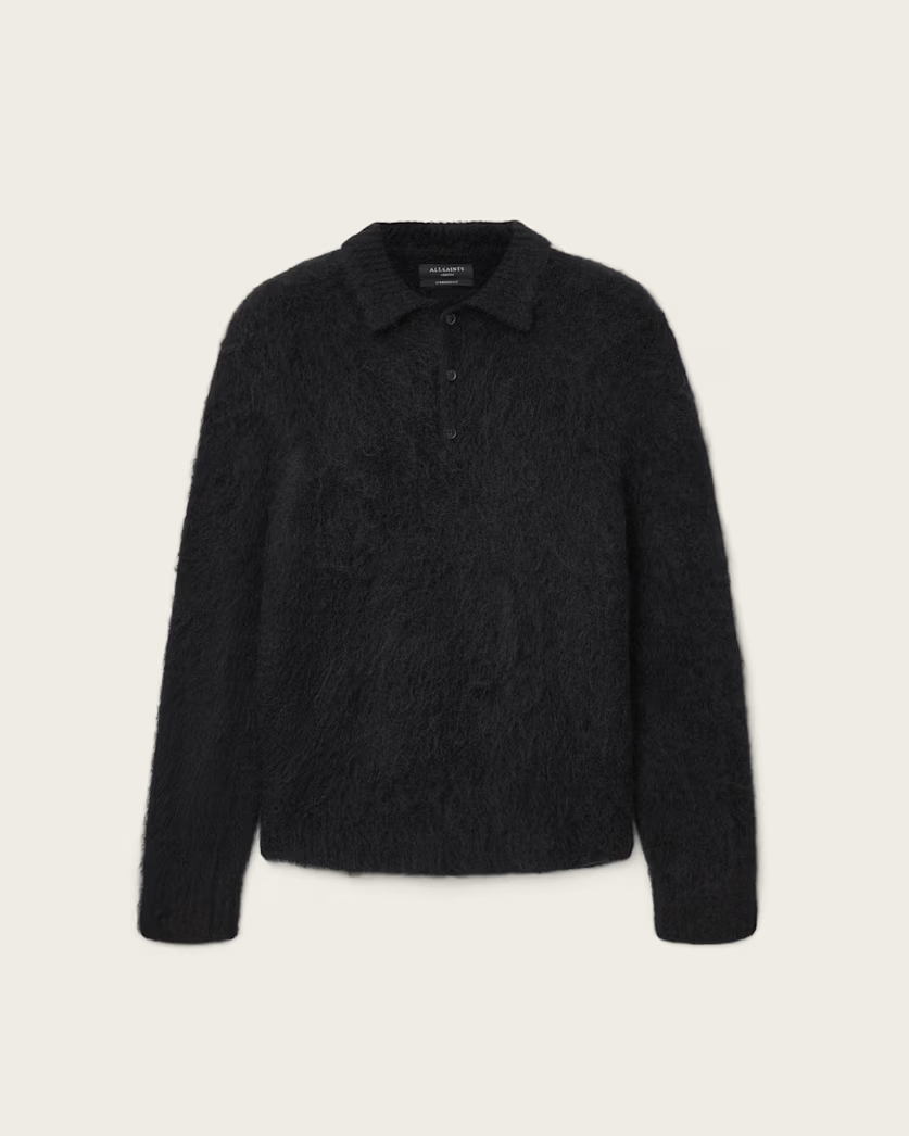 Beige סריג פולו לגברים Sonny ALLSAINTS