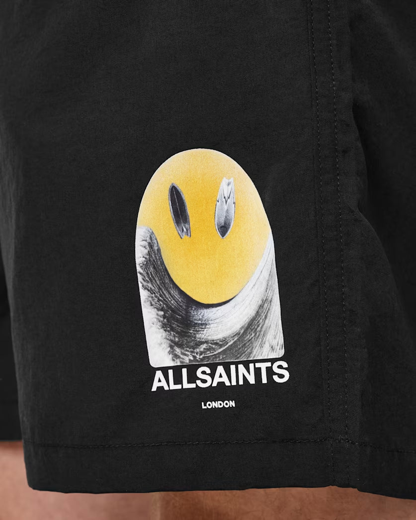 Black בגד ים לגברים Party ALLSAINTS