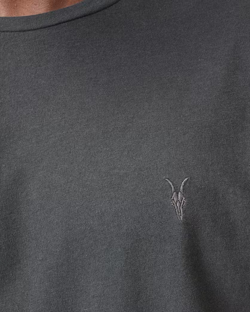 Dark Slate Gray טי שירט קצרה לגברים Brace ALLSAINTS