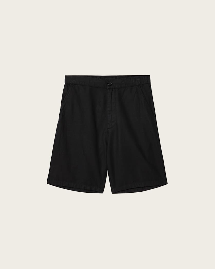 Black מכנסיים קצרים לגברים Corbett ALLSAINTS