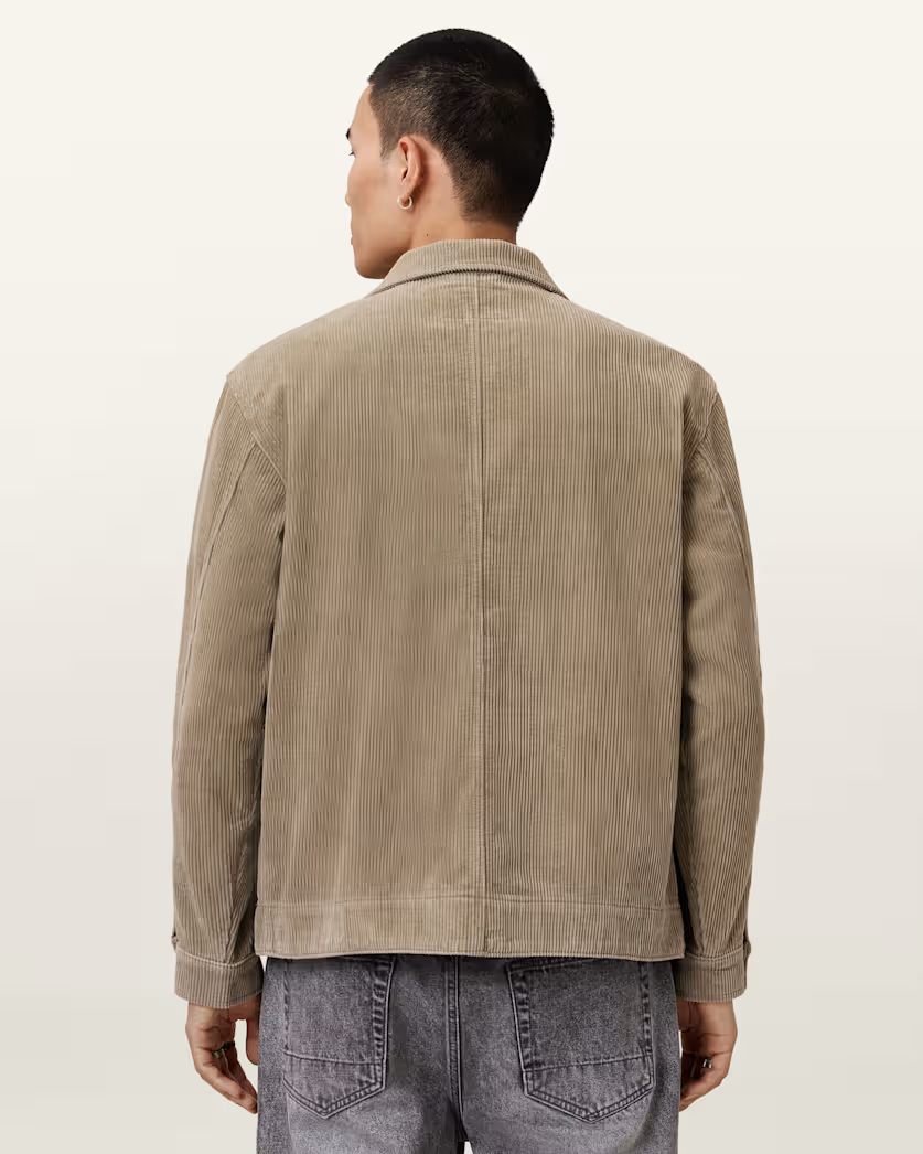 Beige ג'קט לגברים Castleford ALLSAINTS