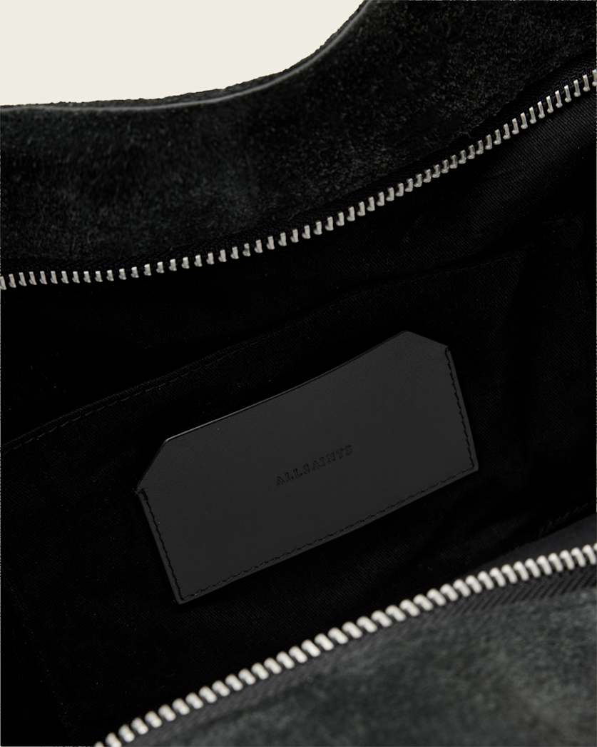Black תיק צד לגברים/נשים Haven Suede Tote ALLSAINTS