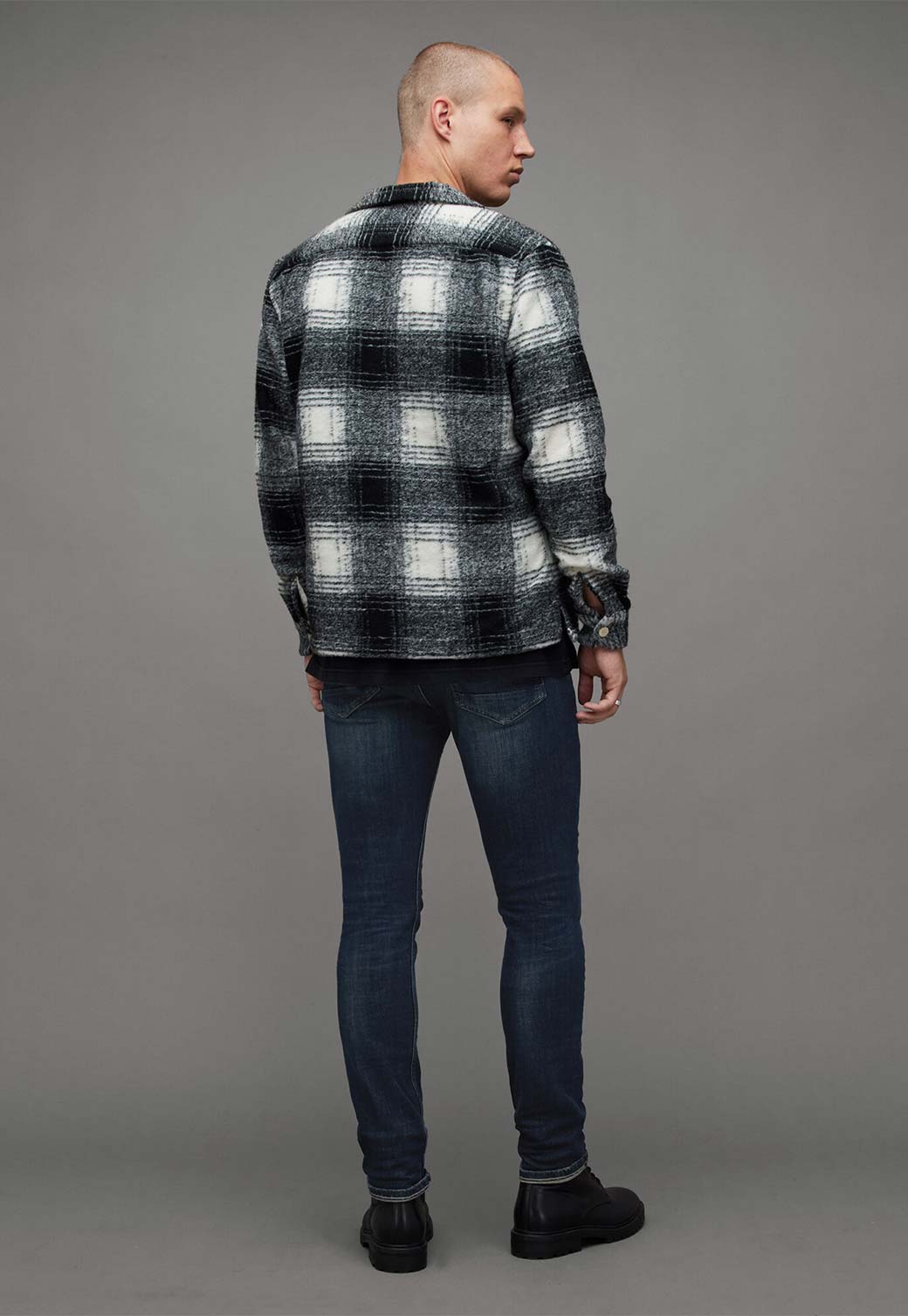 Dim Gray ג'ינס ארוך לגברים Rex ALLSAINTS