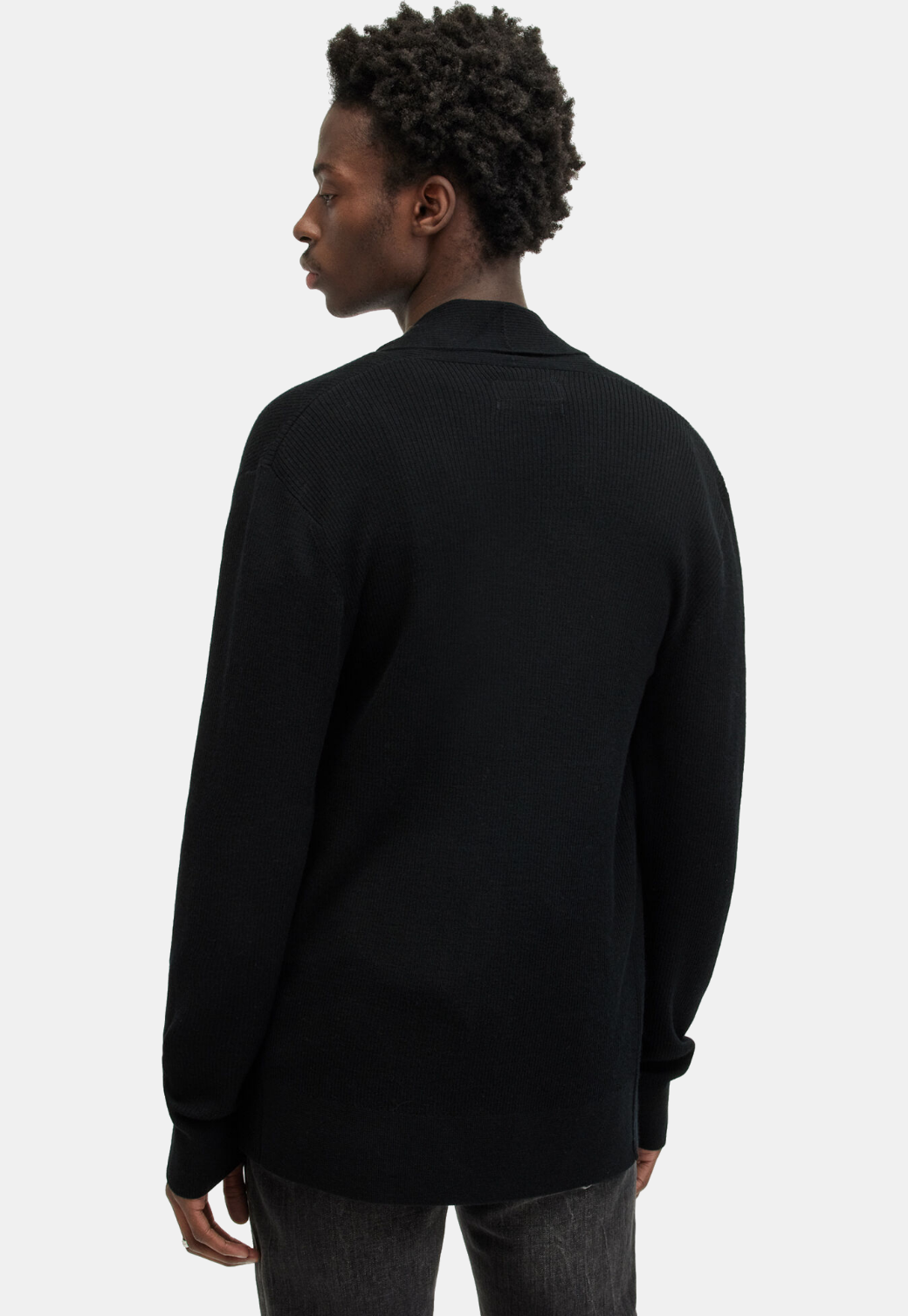 Black קרדיגן לגברים Mode ALLSAINTS