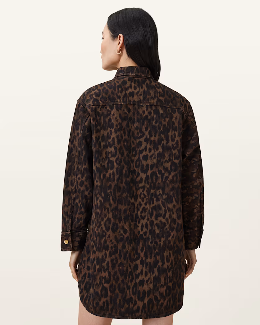 Beige שמלת ג'קט מיני לנשים Faye ALLSAINTS