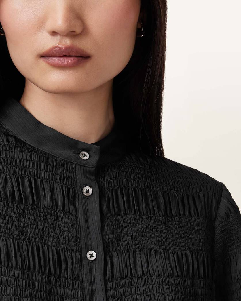 Black שמלת מיני לנשים Meg ALLSAINTS