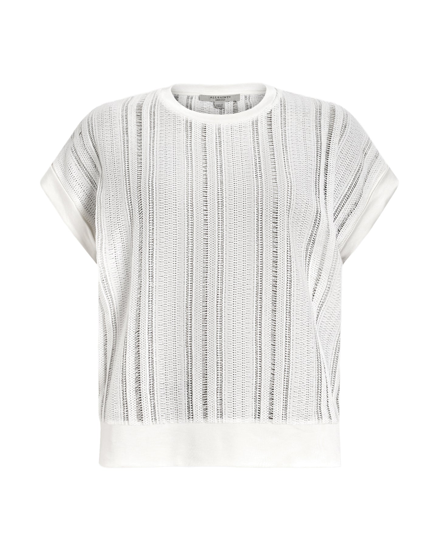 Lavender טי שירט קצרה קרושה לנשים Giana ALLSAINTS