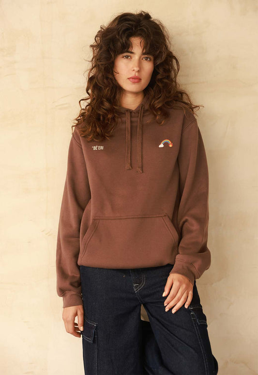 Wheat קפוצ'ון BE'ERI RAINBOW BORDER :story