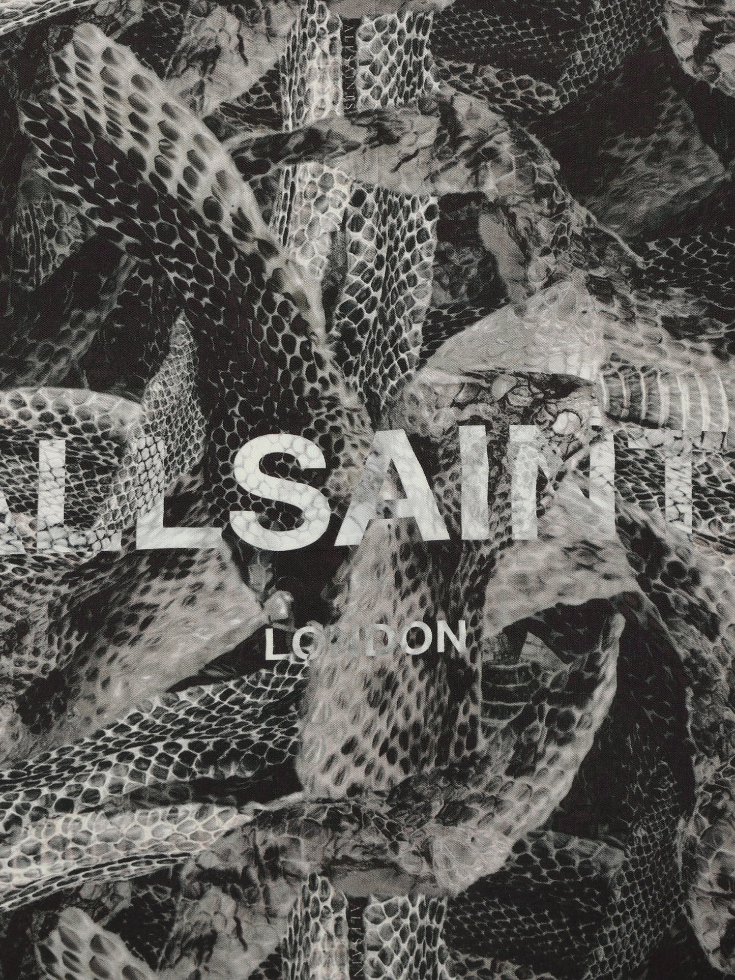 Dark Slate Gray צעיף מטפחת לנשים Evolve ALLSAINTS